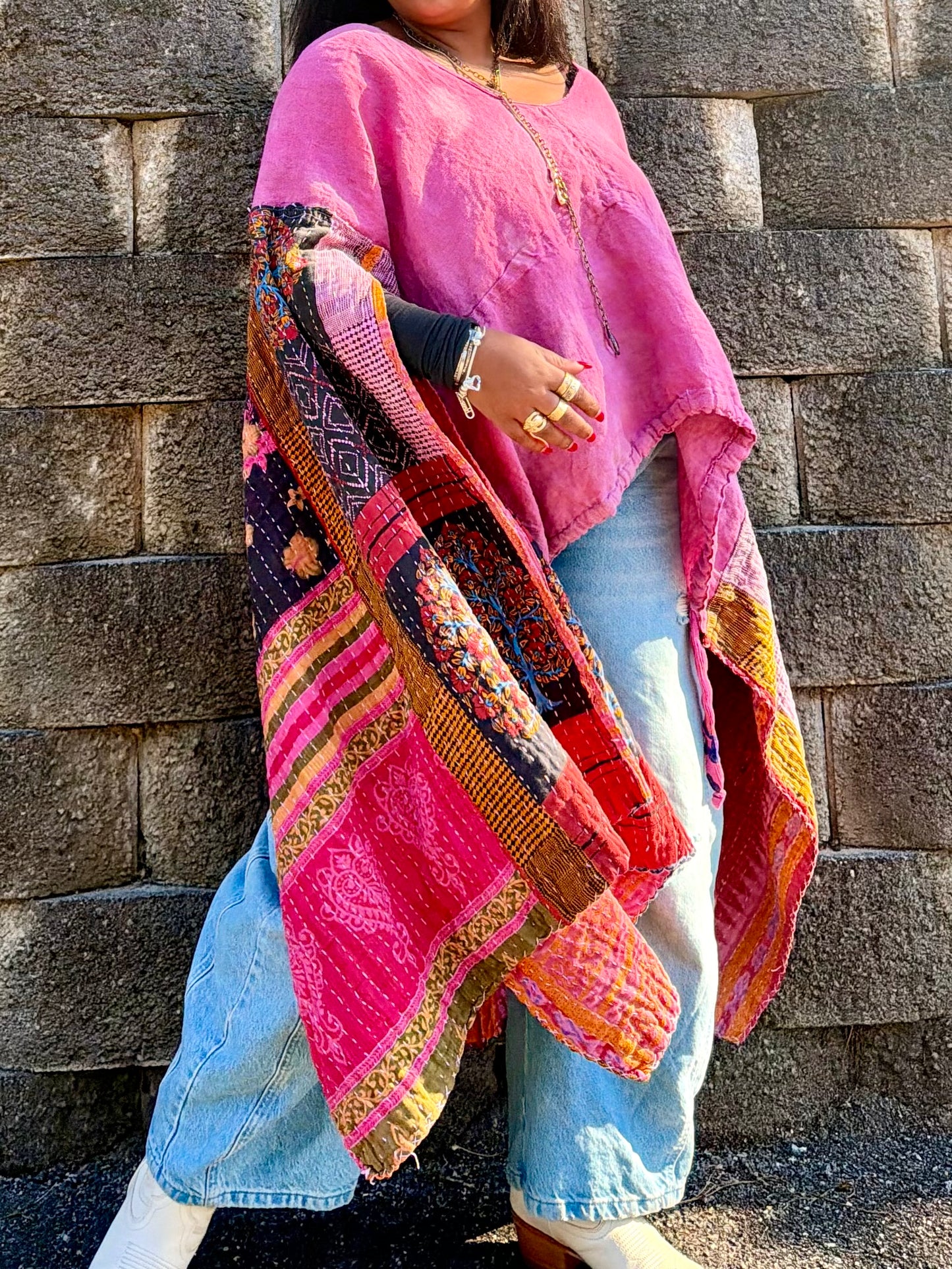 1XL-5XL Kantha Maxi Tee