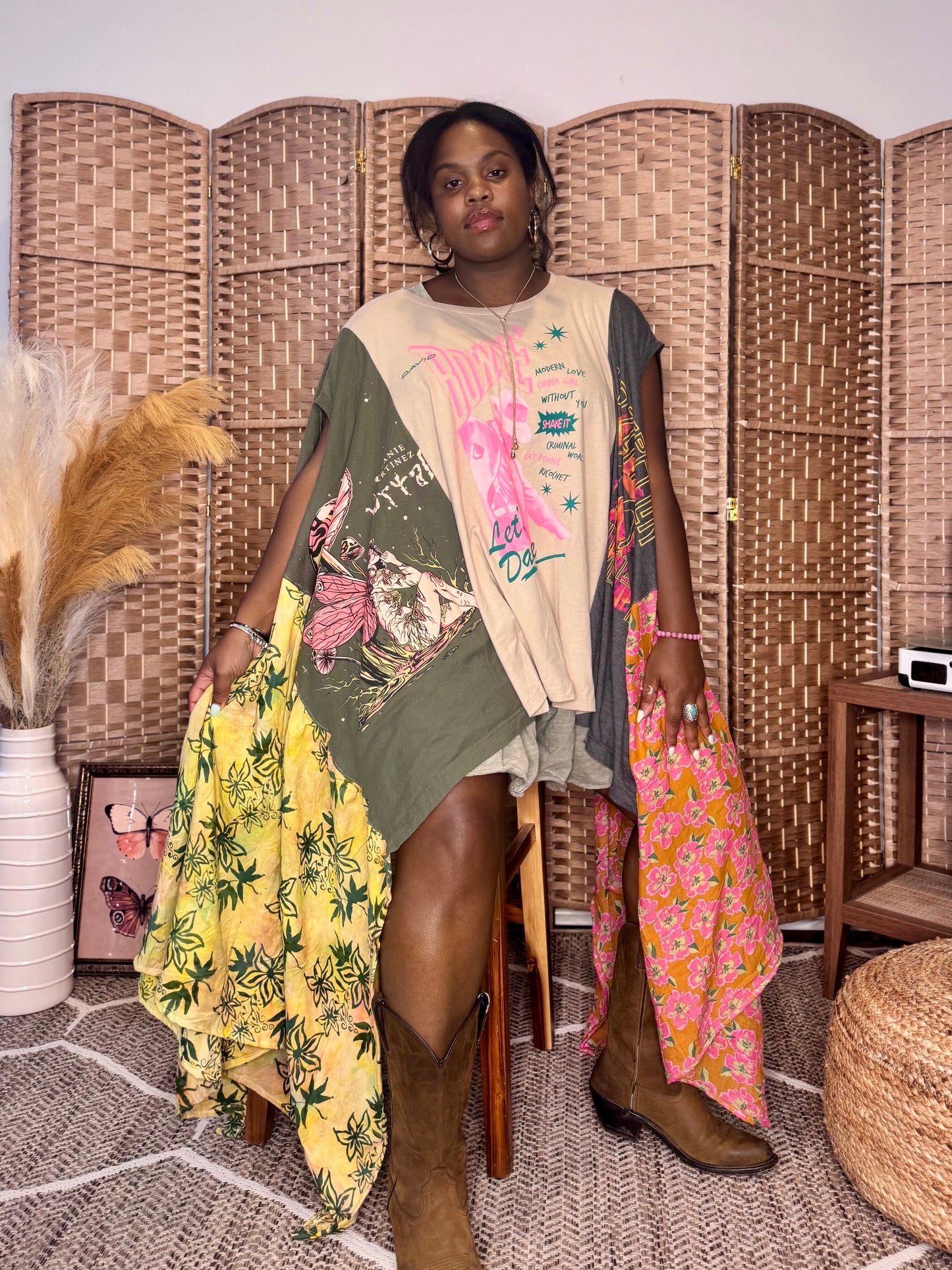 Small-2XL Bowie/Led Zeppelin/Melanie Martinez Trio Tee