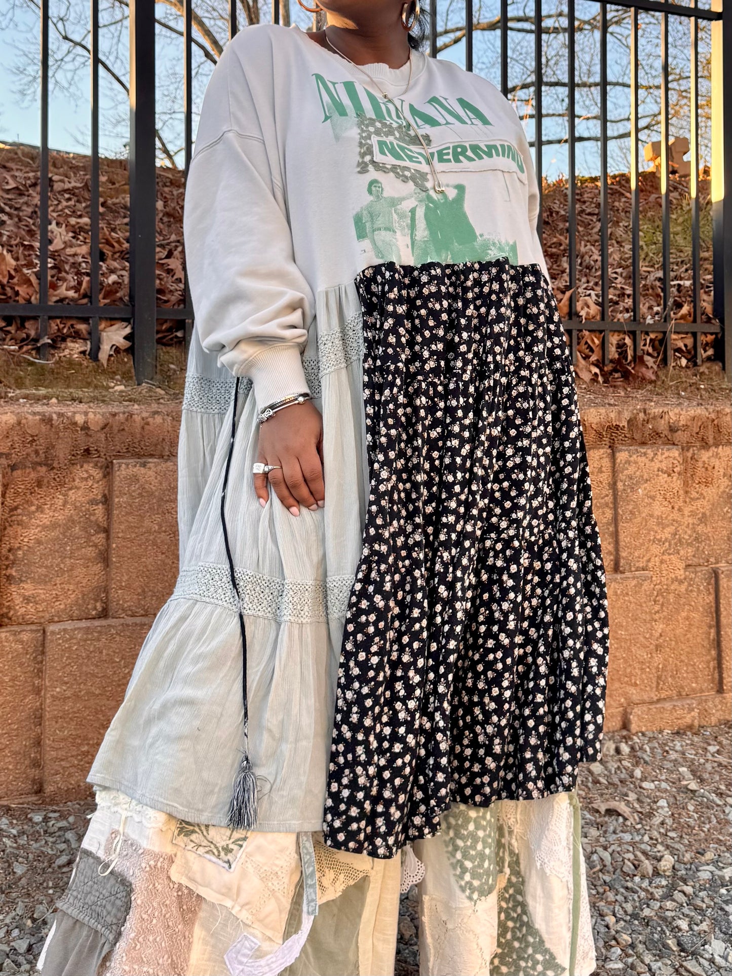 Small-Extra Large Nirvana Maxi Tee