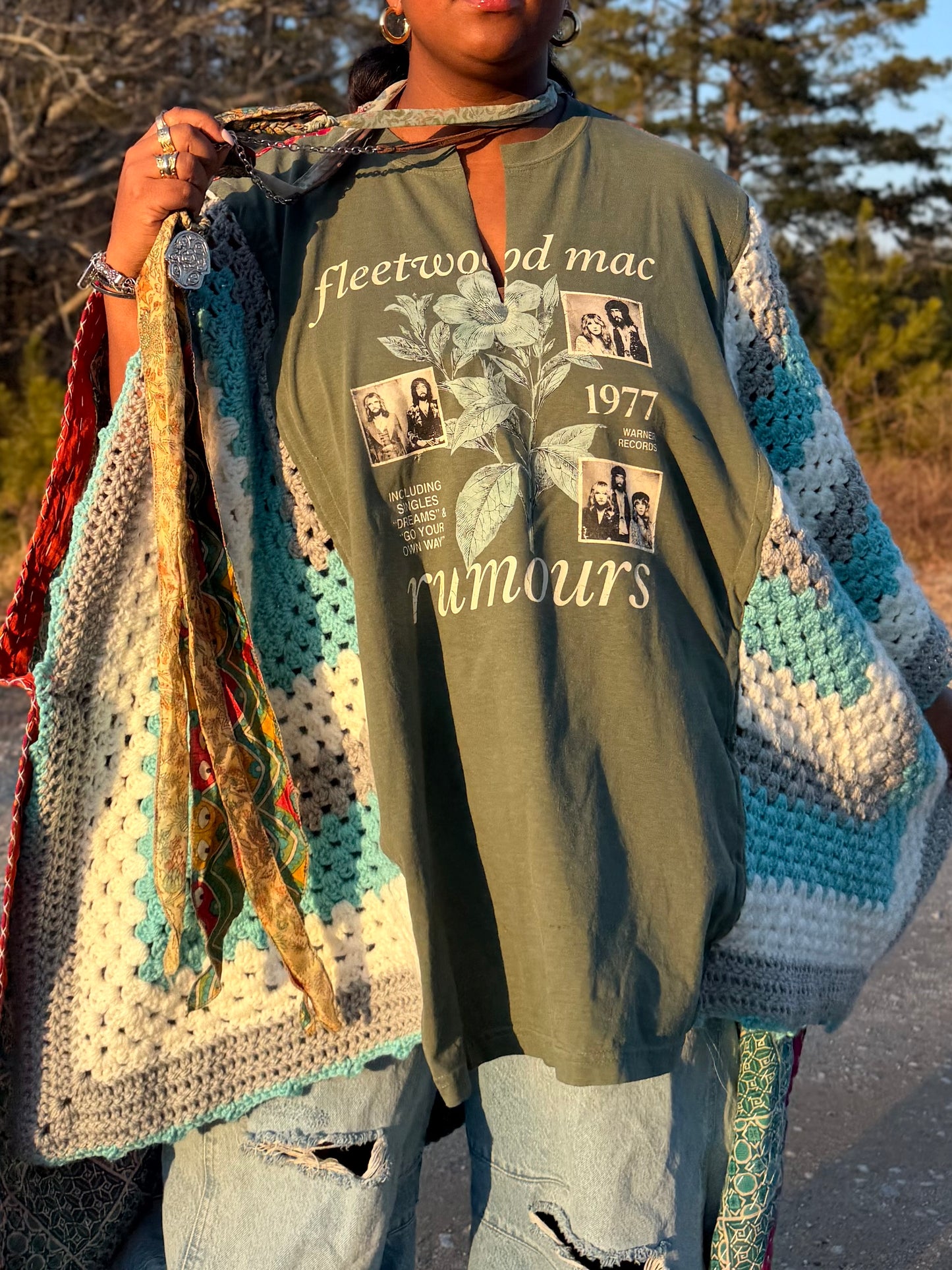 Small-3XL Fleetwood Mac Kimono Tee