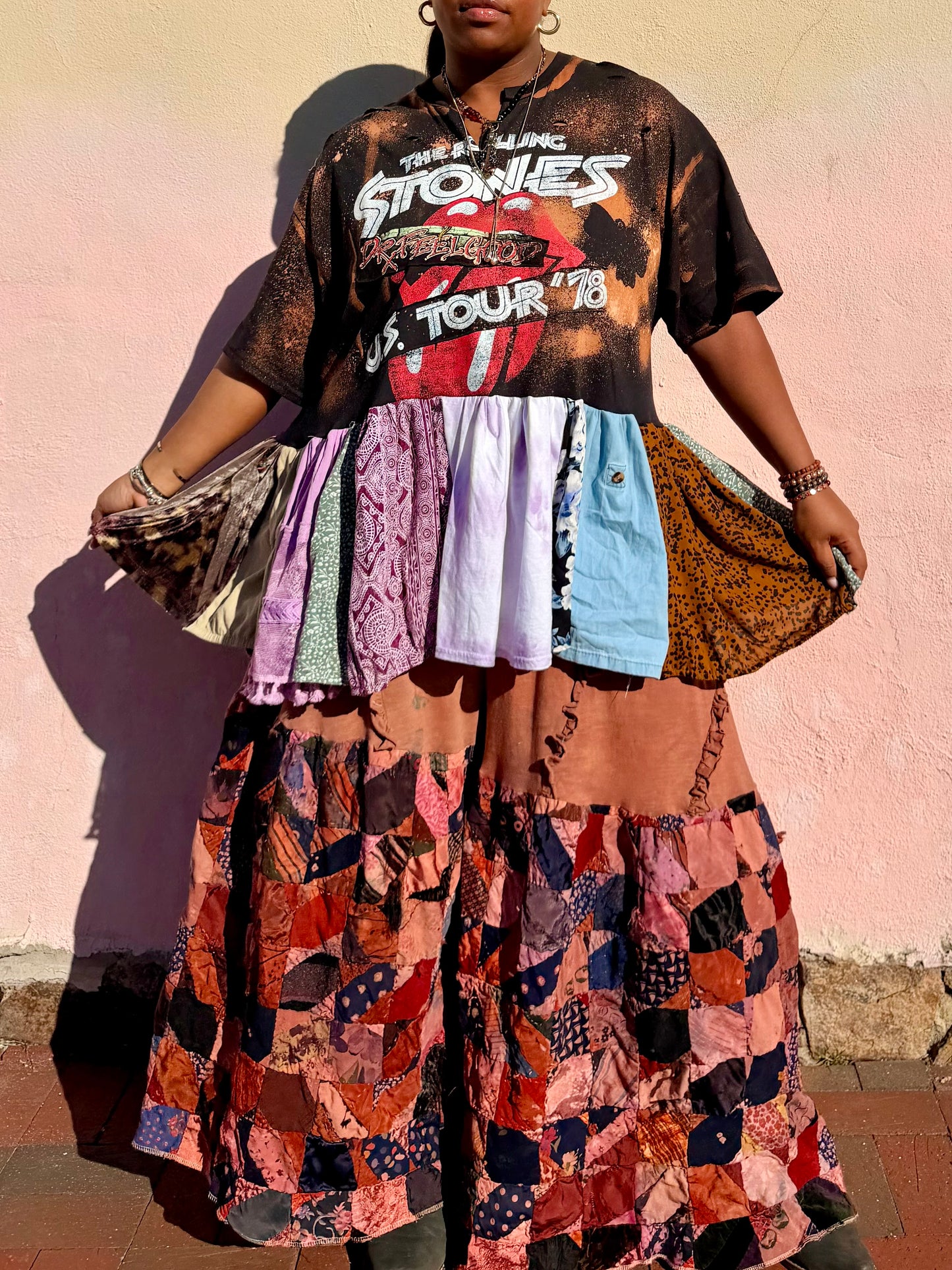 Medium- 2XL Rolling Stones Midi Tee