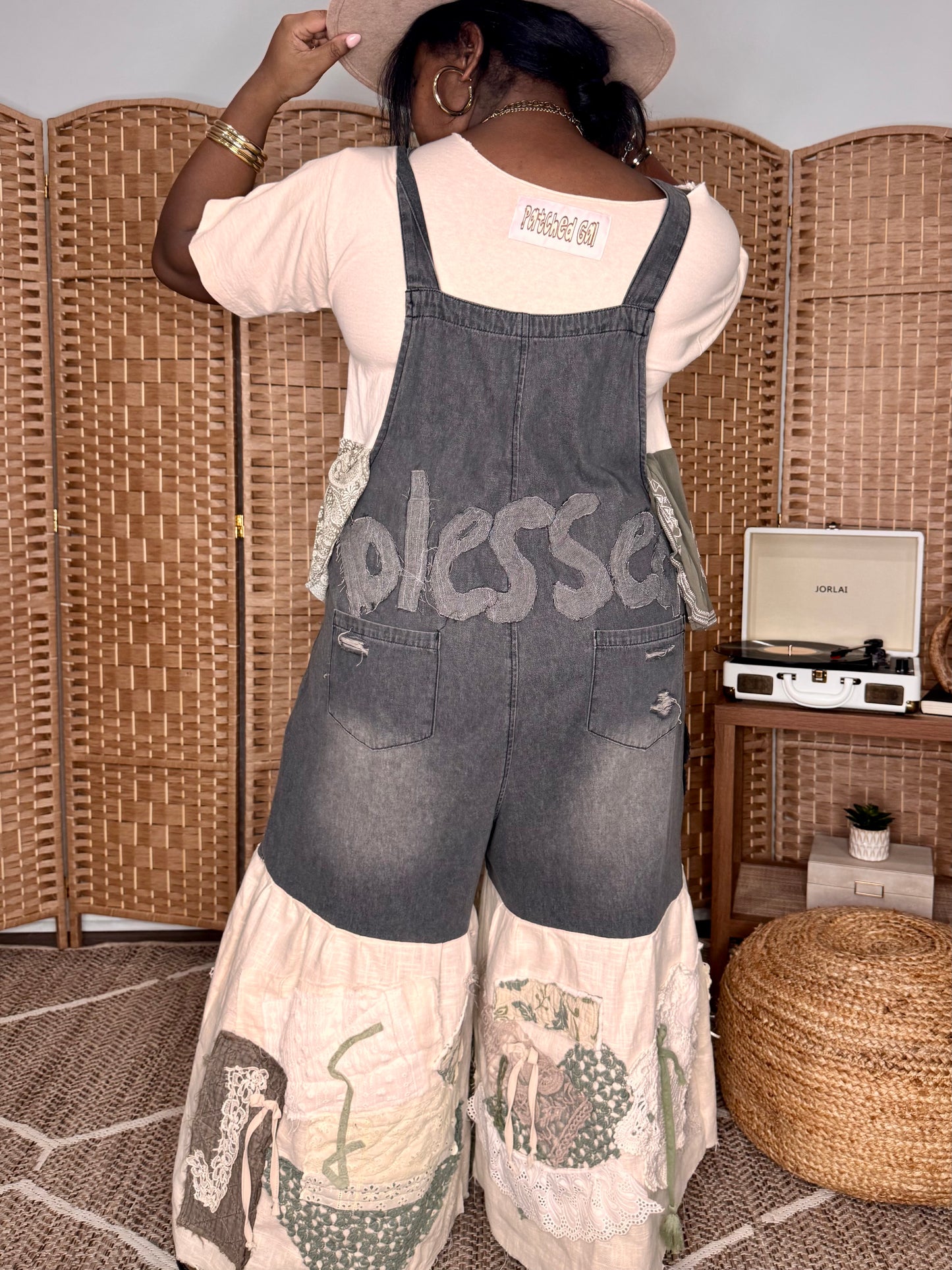 Small-1XL Blessed Luxury Overalls