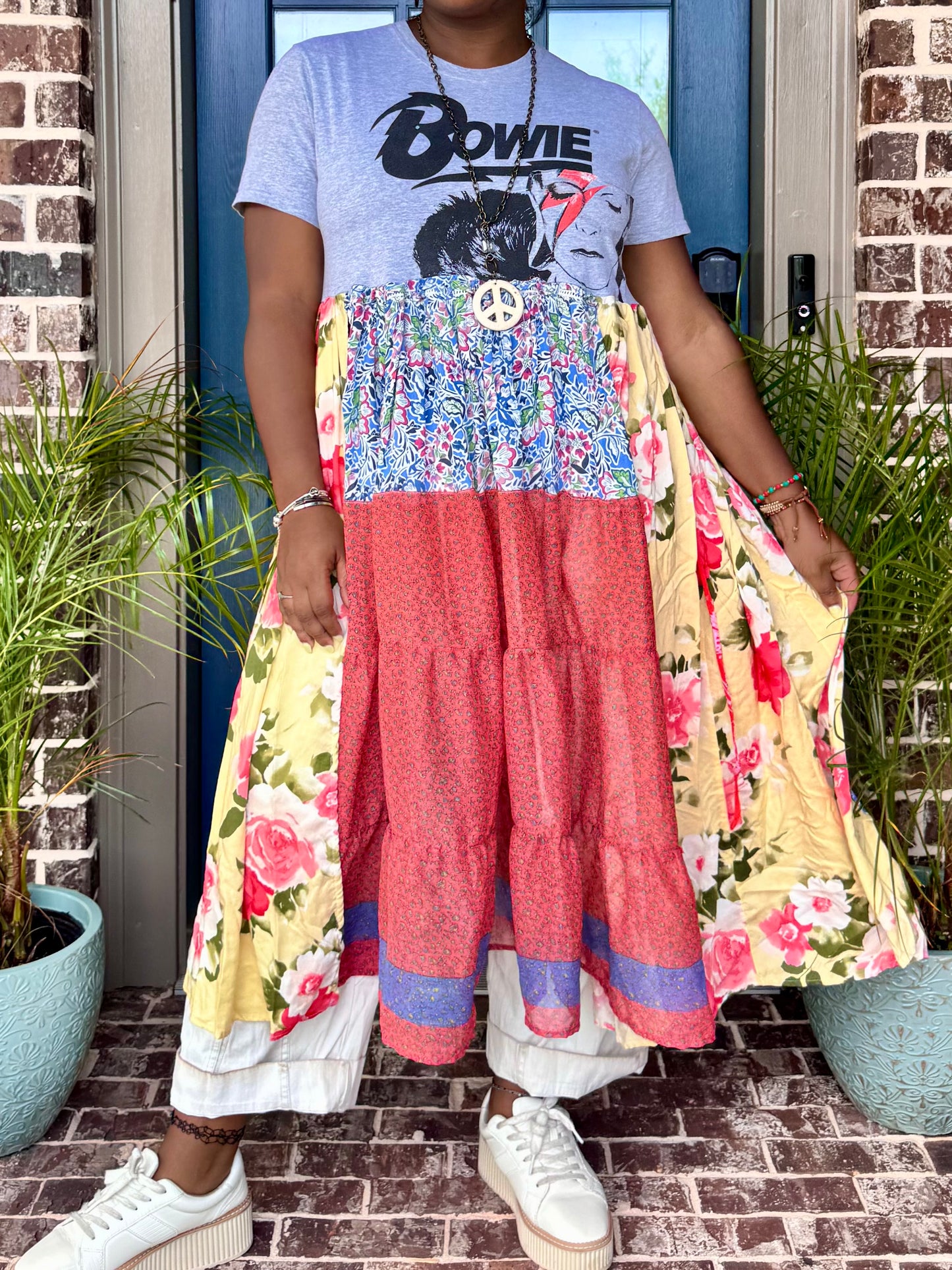 XXS-Medium Bowie Maxi Tee