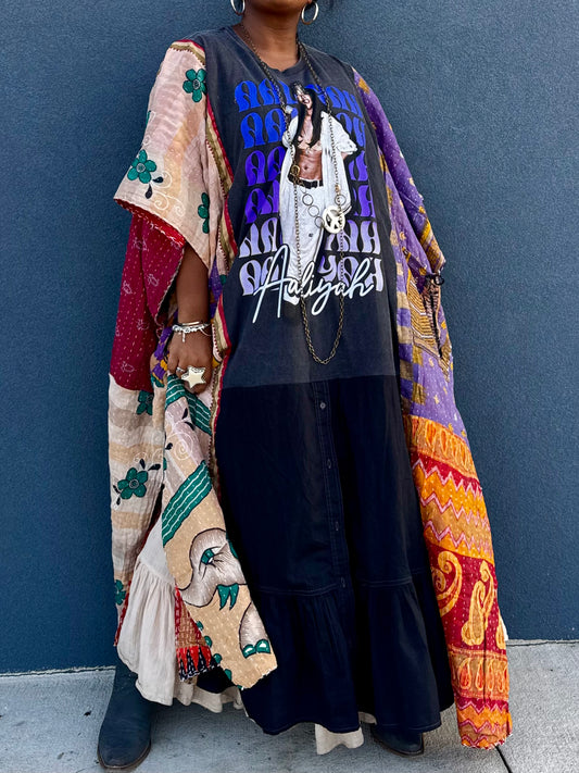 Medium-3XL Aaliyah Kaftan Maxi Dress