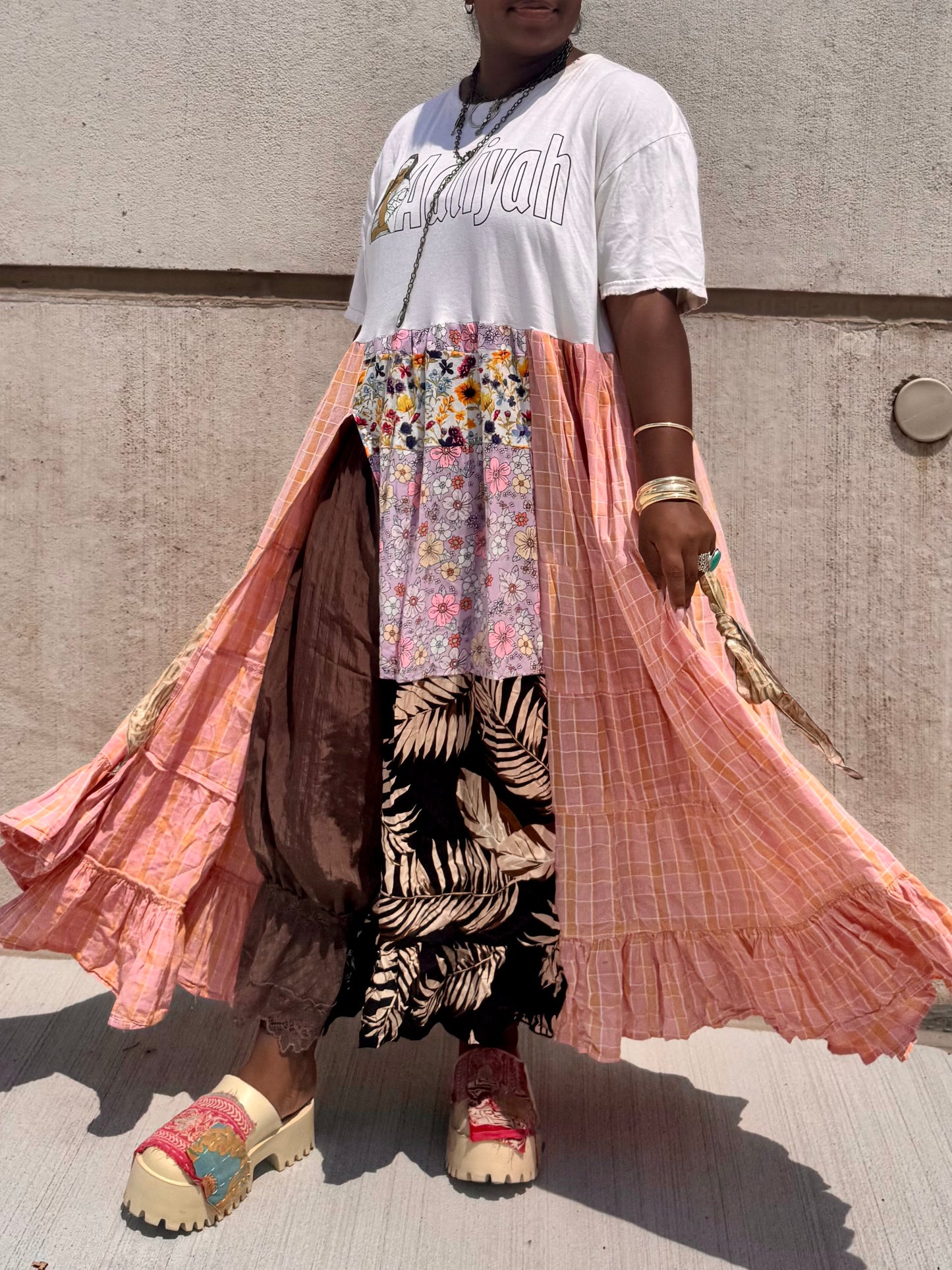 Medium-1XL Aaliyah Maxi Tee