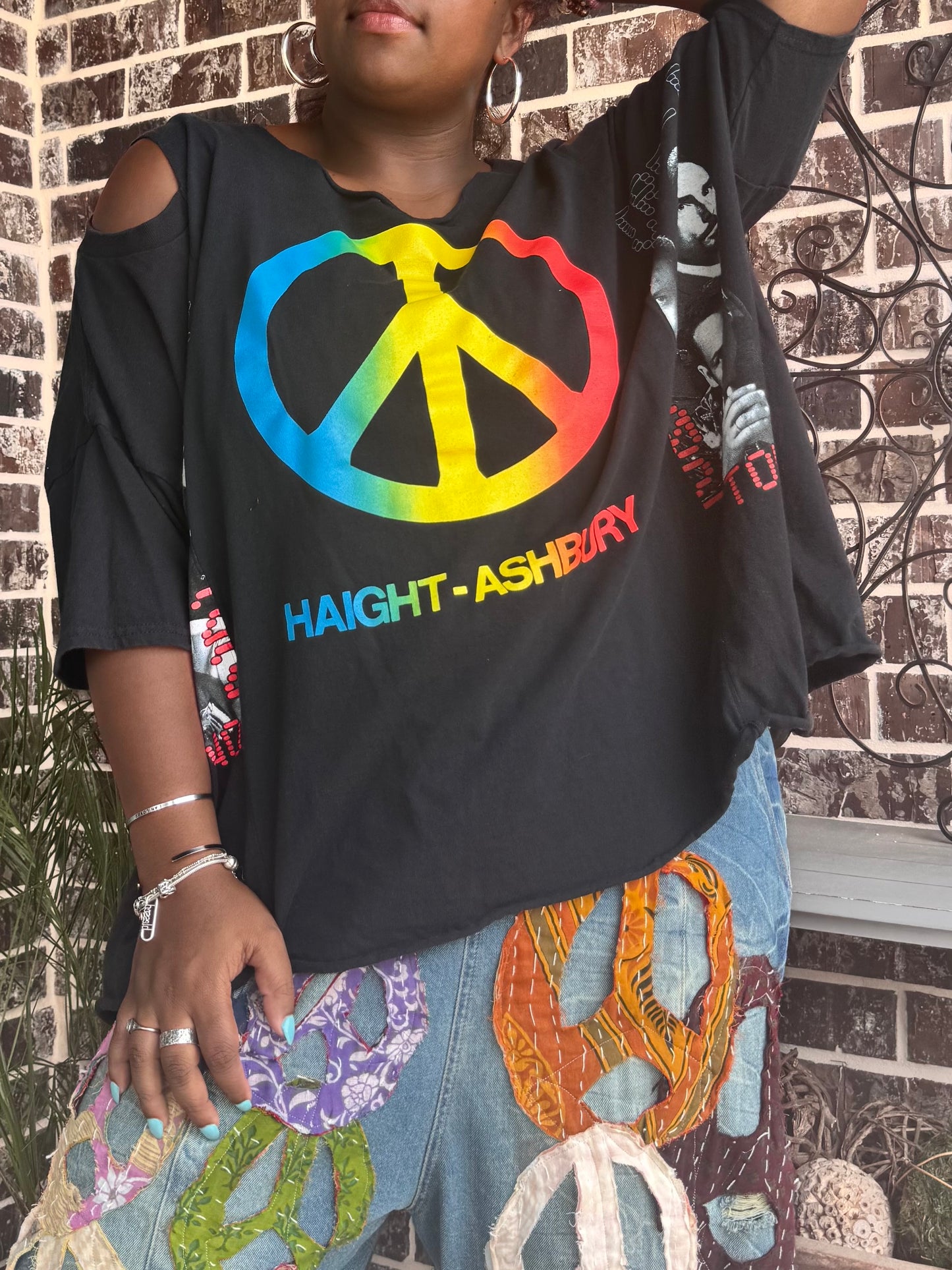 XXS-Extra Large Backstreet Boys Cold Shoulder Graphic Tee