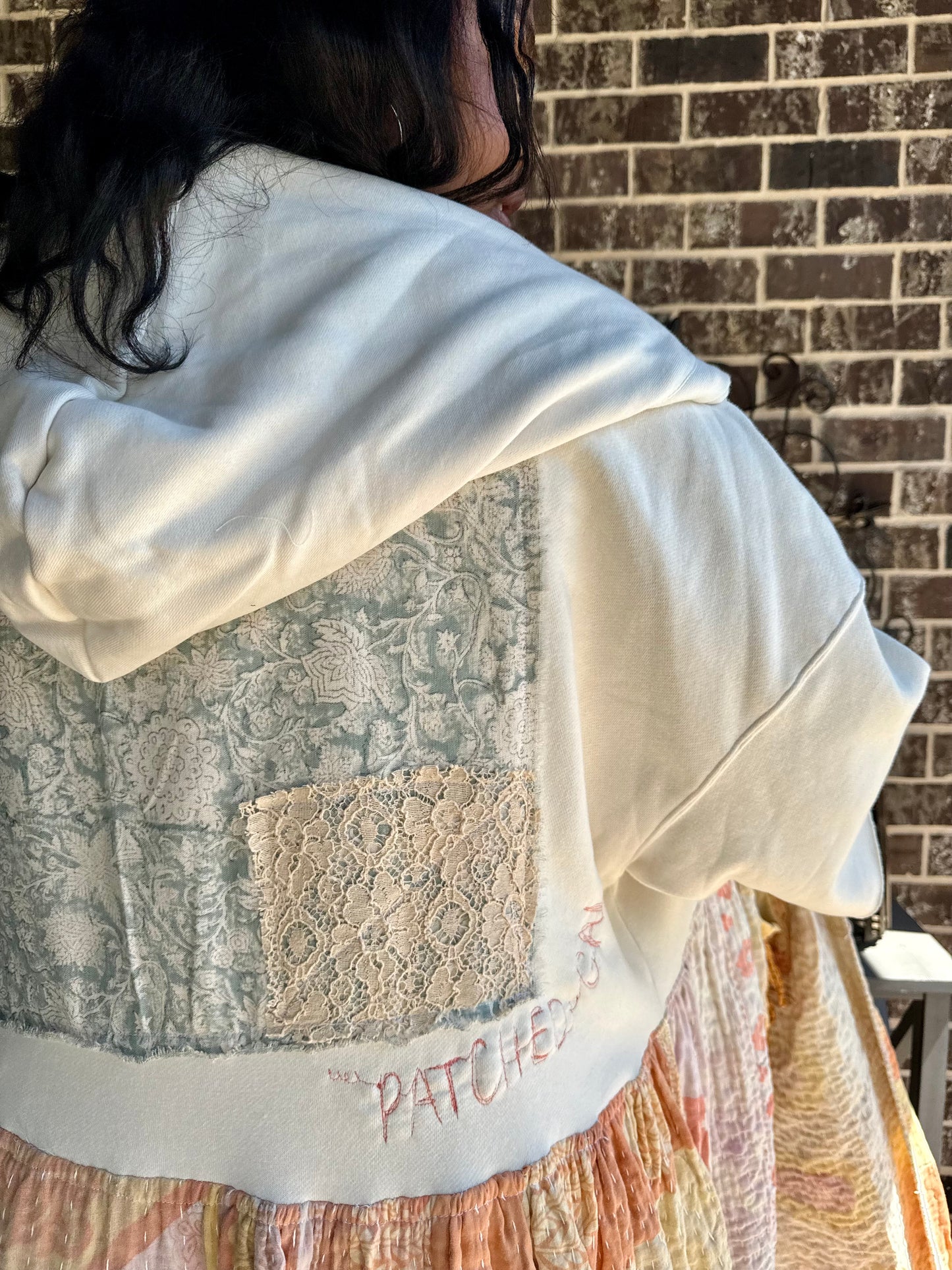 Medium-3XL Upcycled Blanket Duster