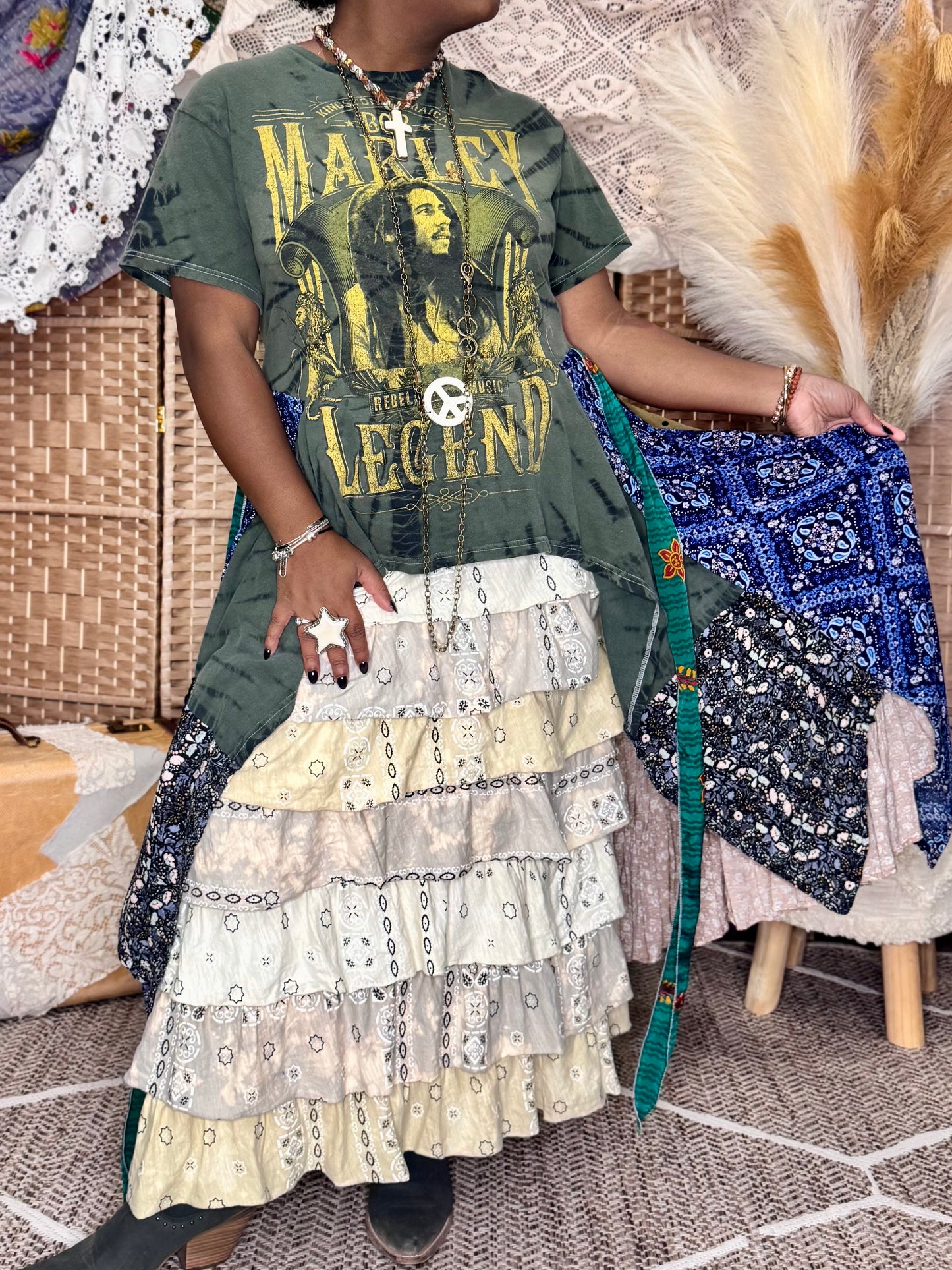 XXS-Large Bob Marley Maxi Tee