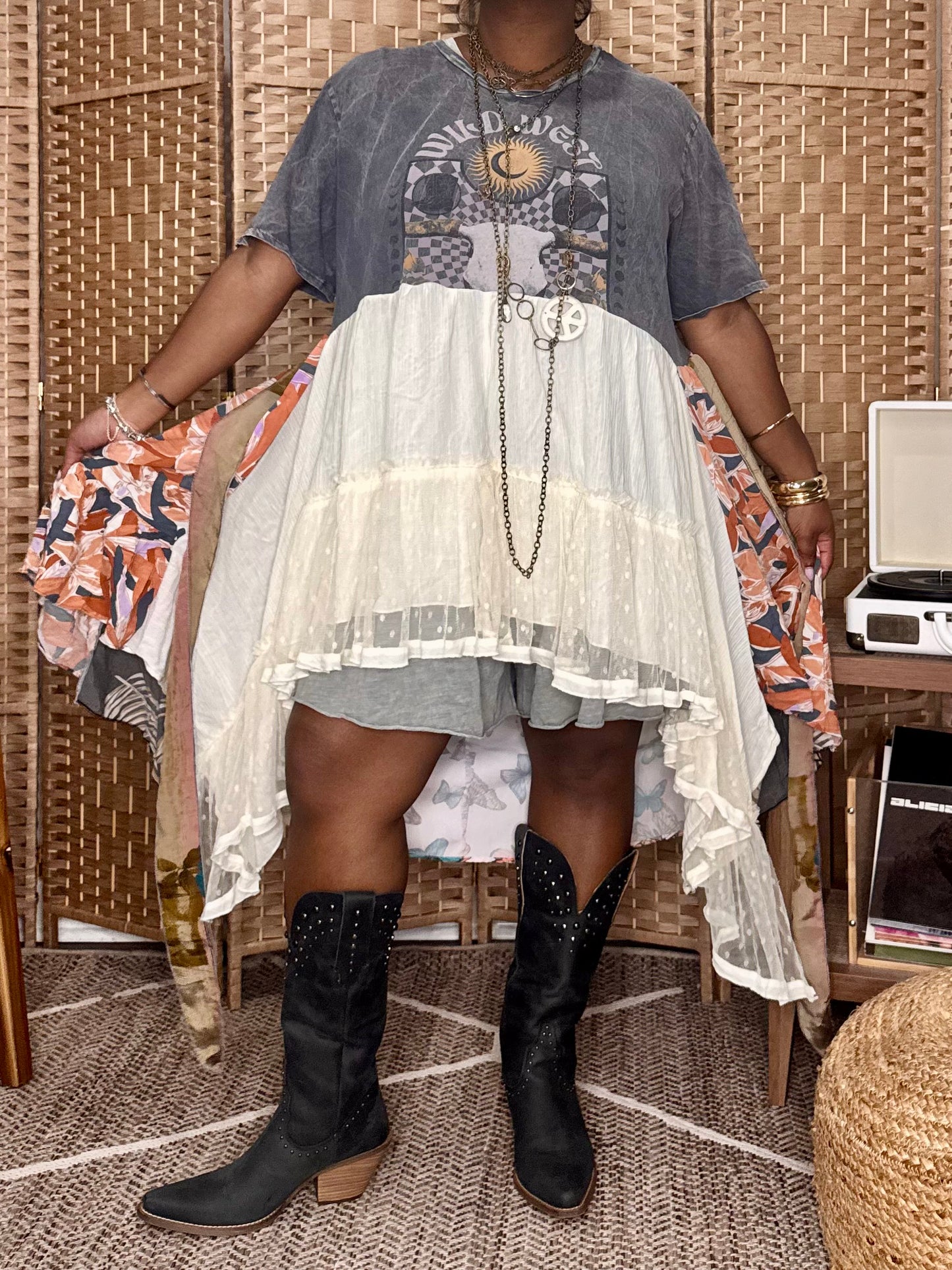 XXS-Extra Large Wild West Maxi Tee