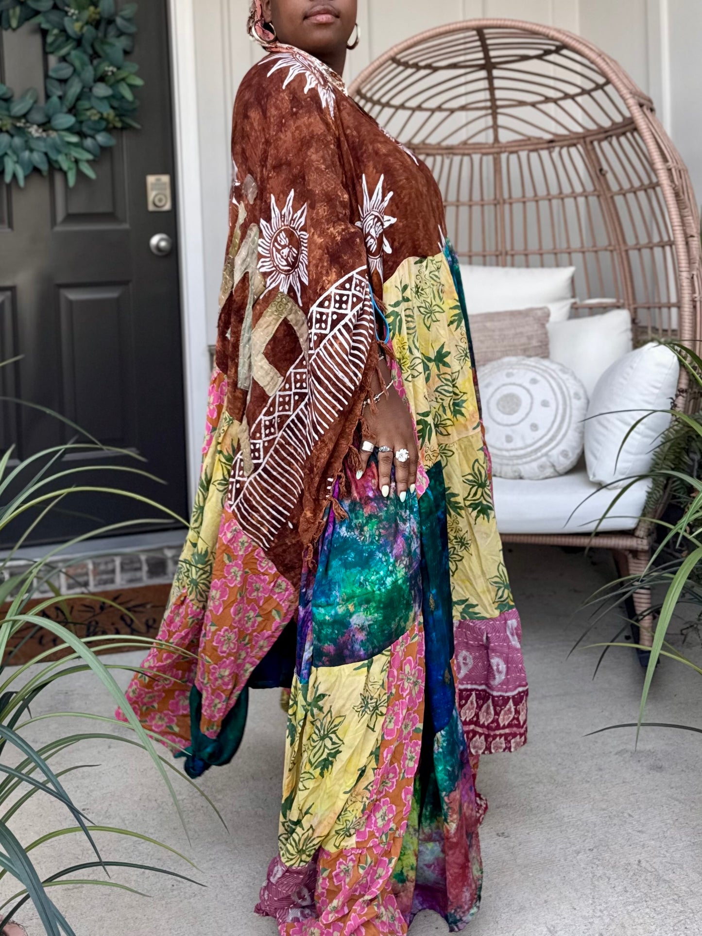 Large-6XL Sunshine Kaftan Dress