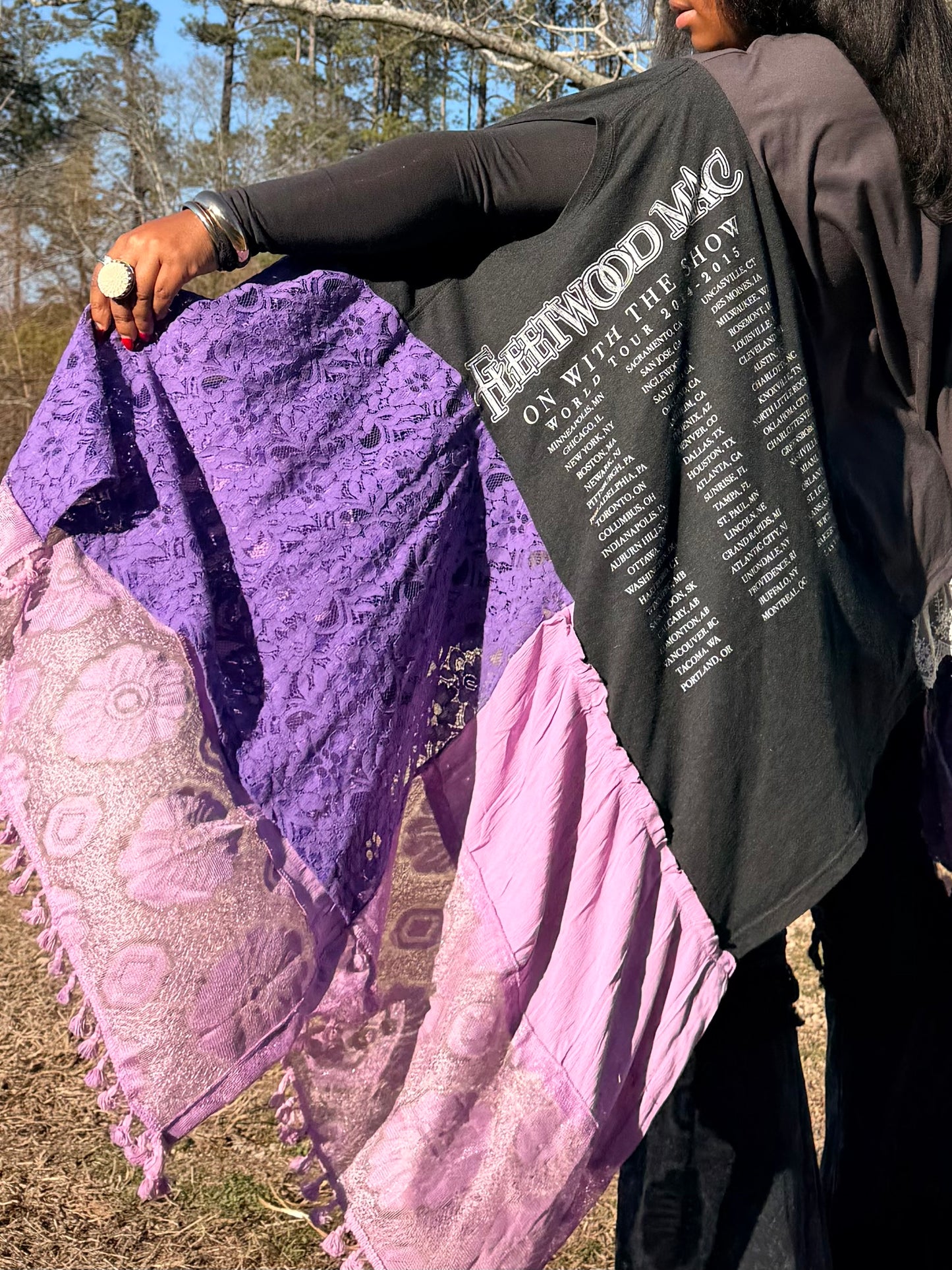 Small -3XL Fleetwood Mac/ Stay Wild/The Meaning Trio Tee