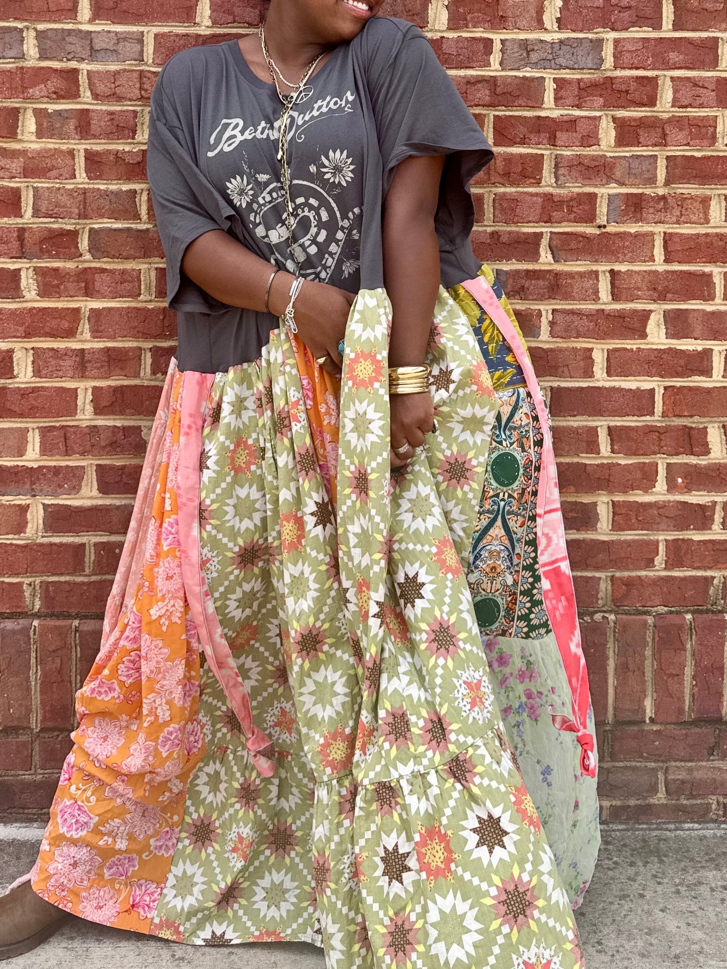 2XL-5XL Beth Dutton Maxi Dress