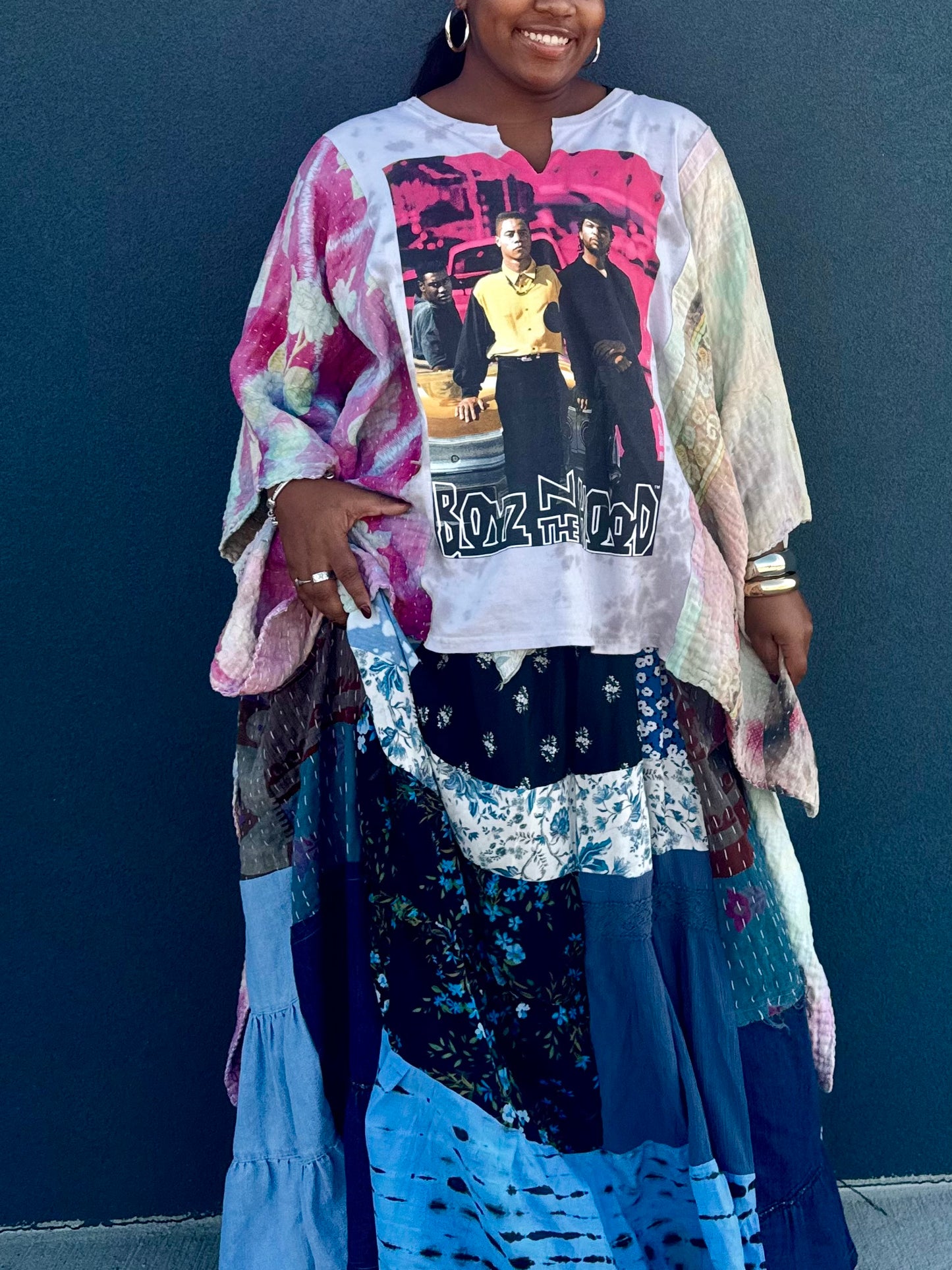 Small-3XL Ice Cube Kimono Tee