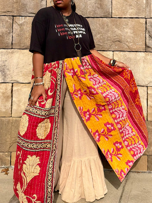 Small-2XL I Love My History Maxi Tee