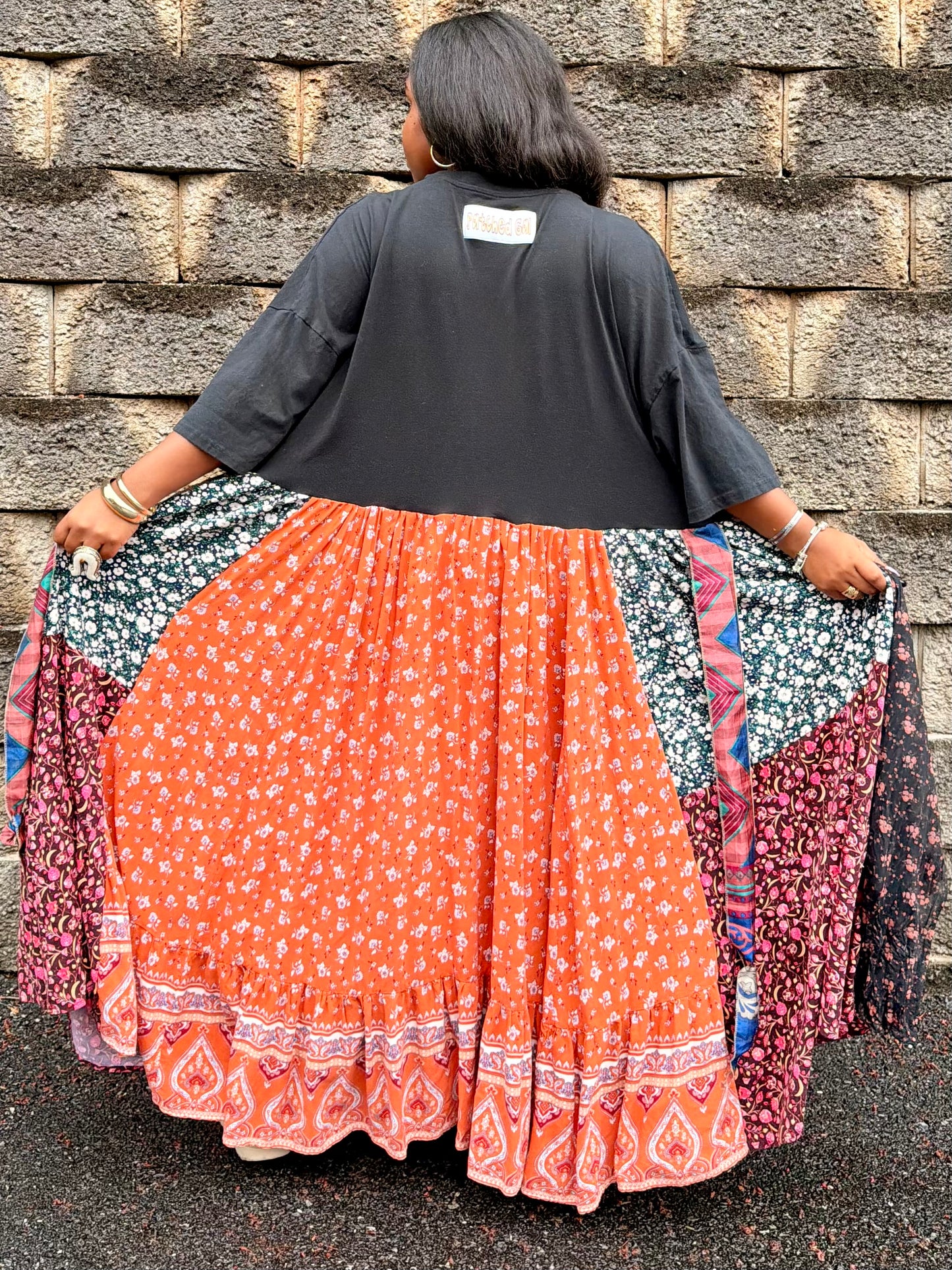 Large-3XL Snoop Dogg Maxi Tee Duster