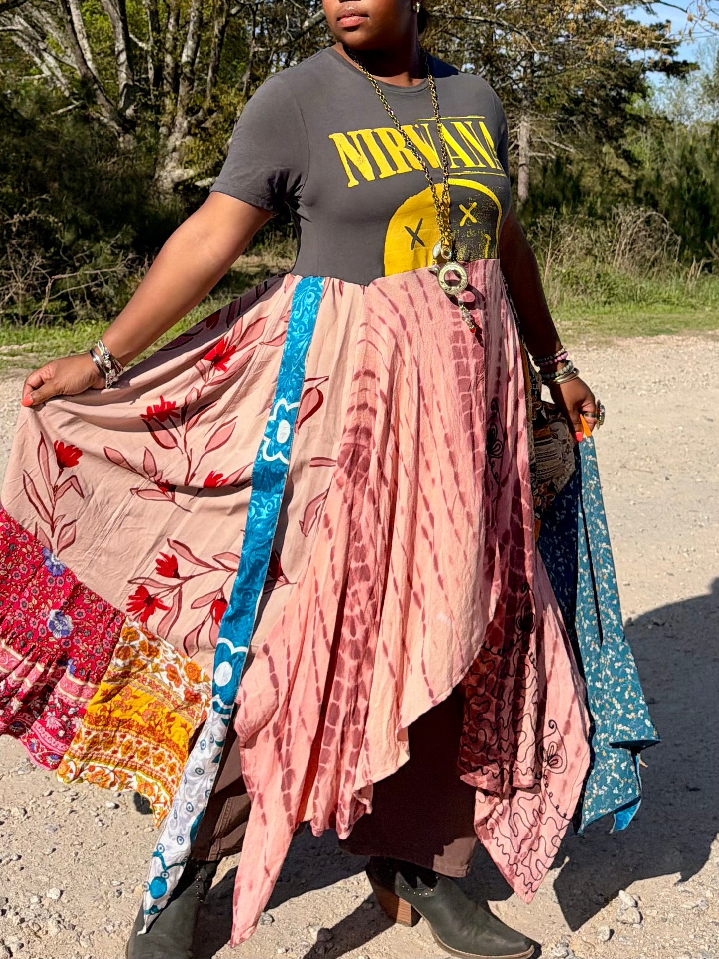 XXS- Medium Nirvana Maxi Tee