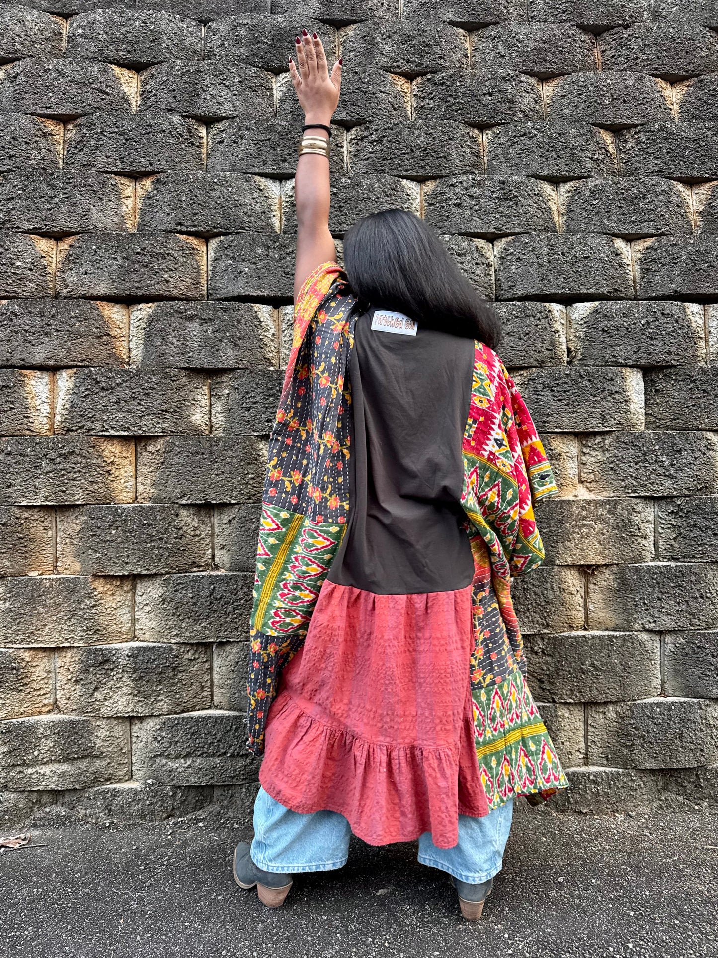 Medium-4XL 50 Cent Kaftan Maxi Dress