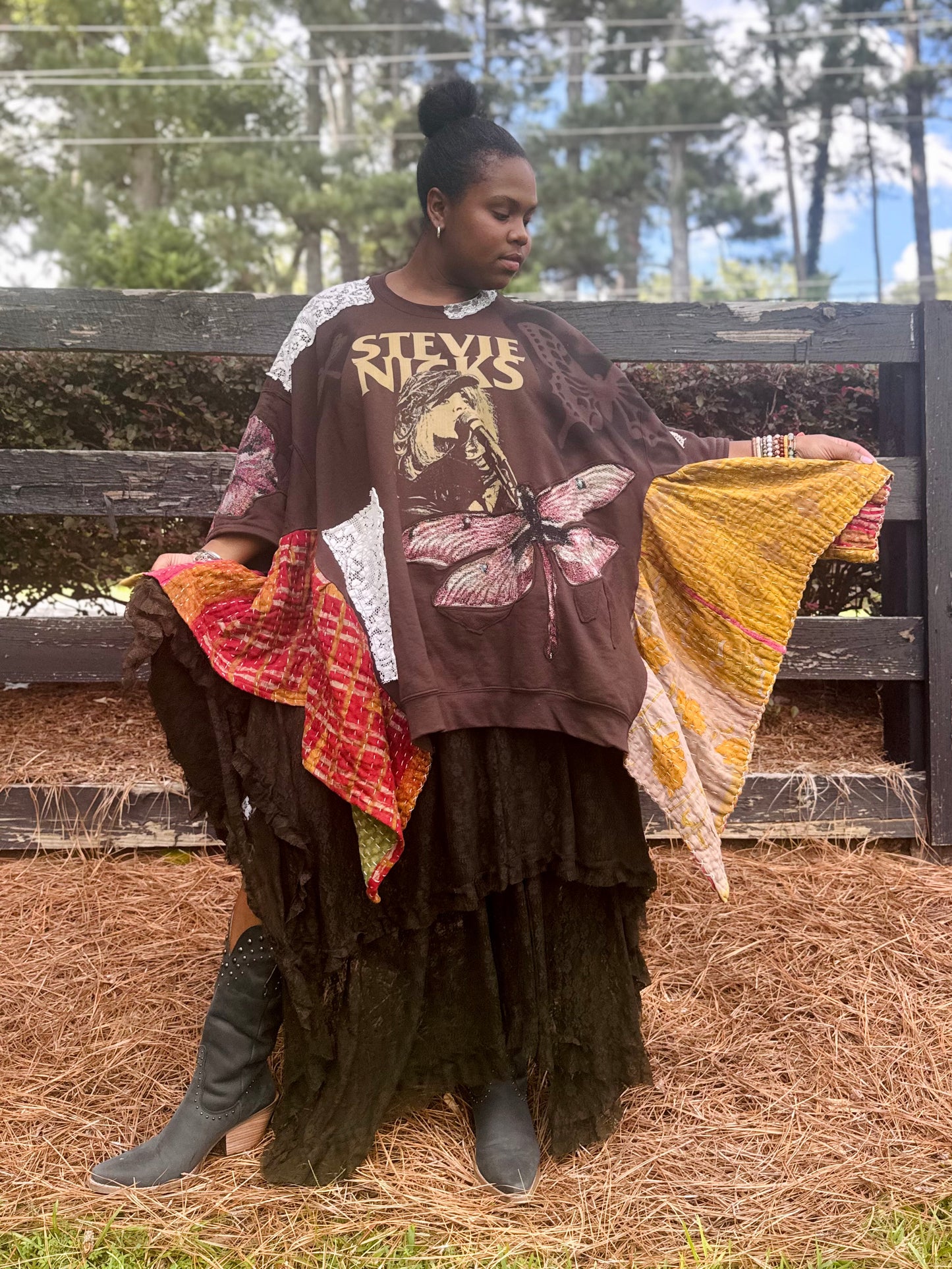 Medium-5XL Stevie Nicks Luxury Crewneck