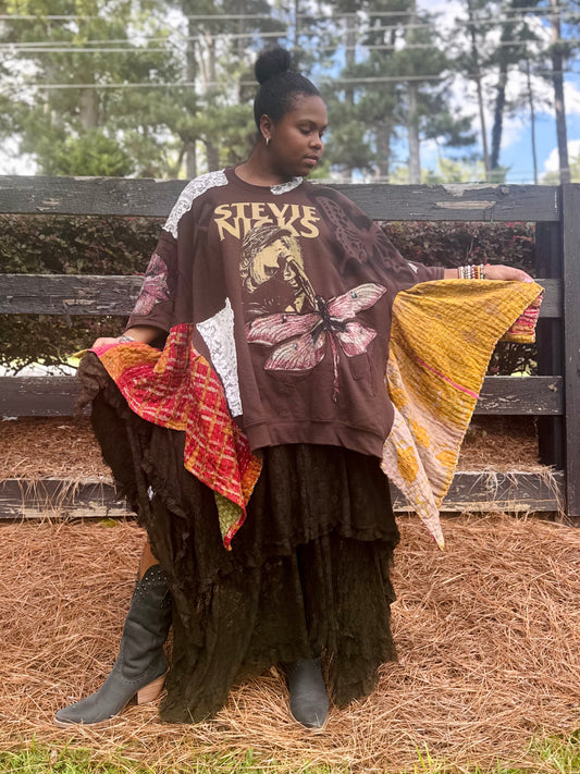 Medium-5XL Stevie Nicks Luxury Crewneck