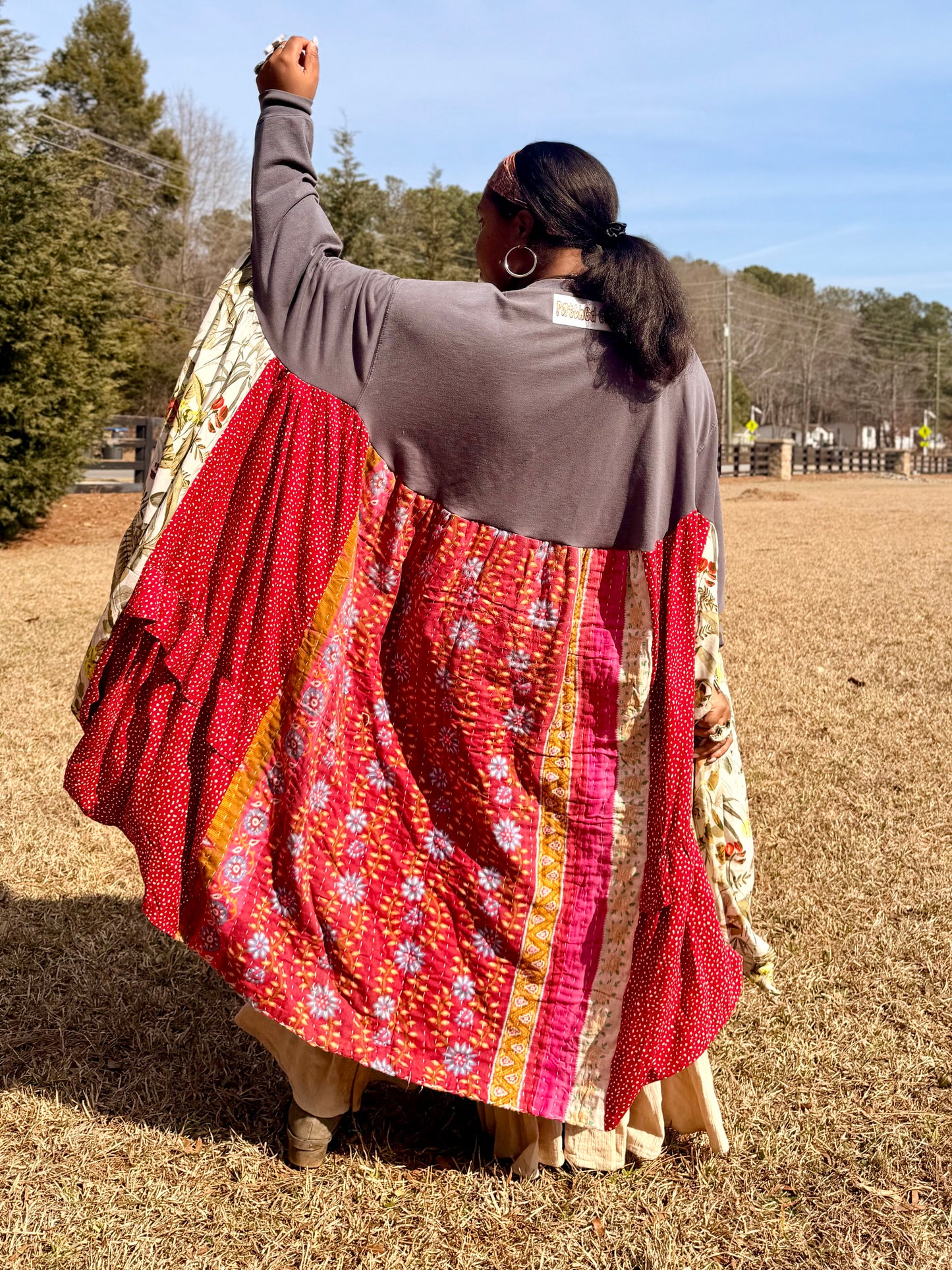 Large-3XL ACDC Swing Maxi Tee