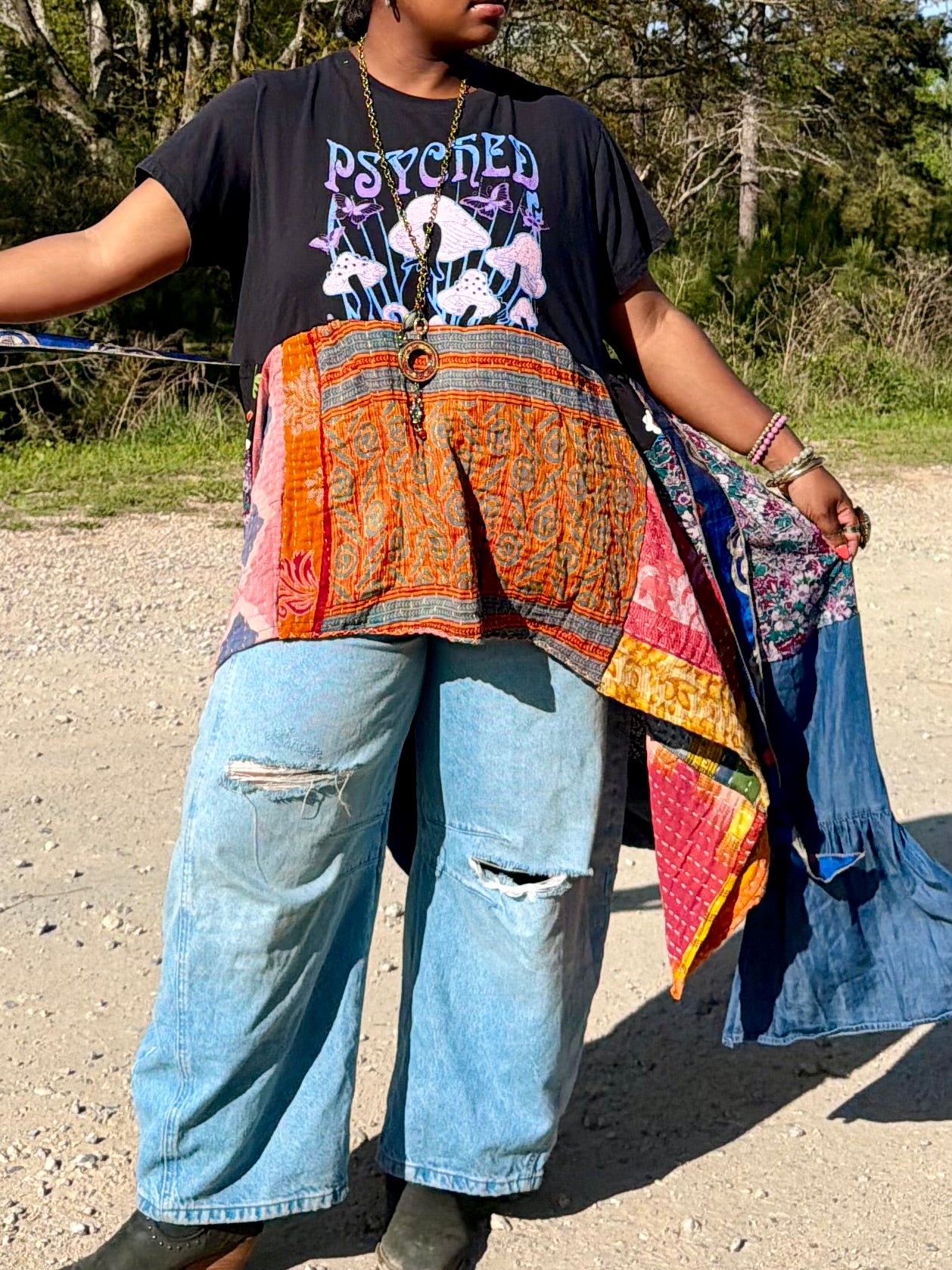 XXS- Extra Large Mushroom Maxi Tee