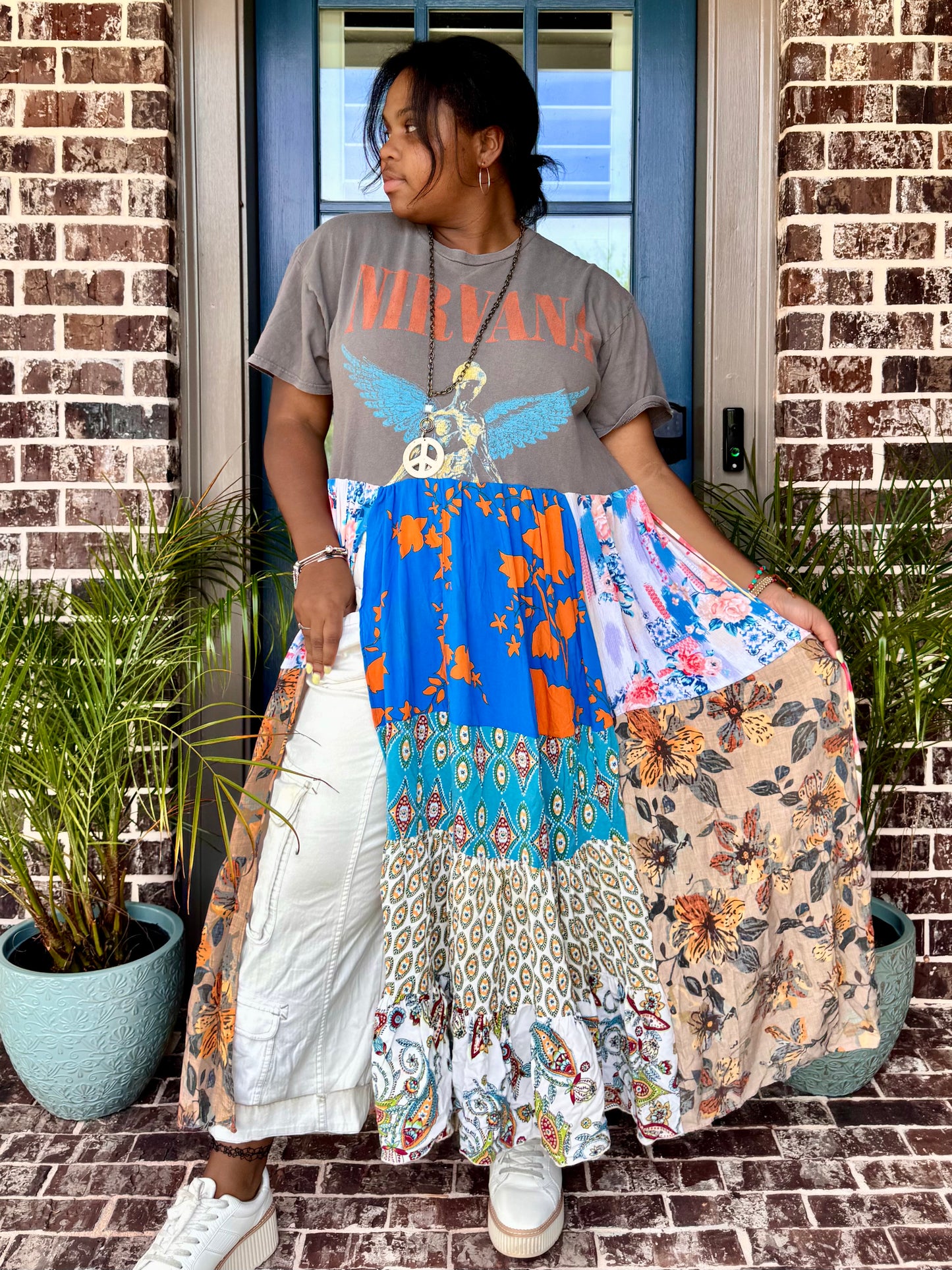 Small-Extra Large Nirvana Maxi Tee