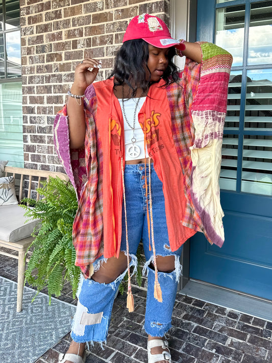 Medium- 2XL Reece’s/George Strait Kimono