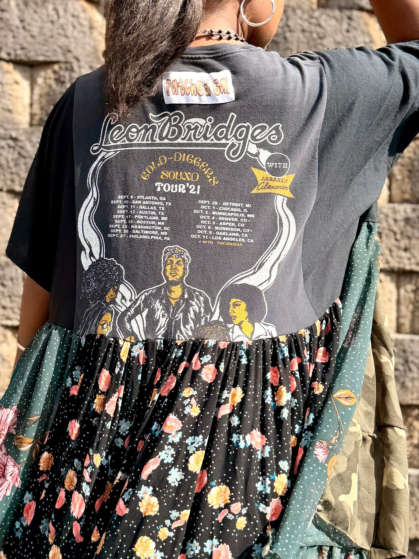 XXS-Large Leon Bridges High Low Swing Tee