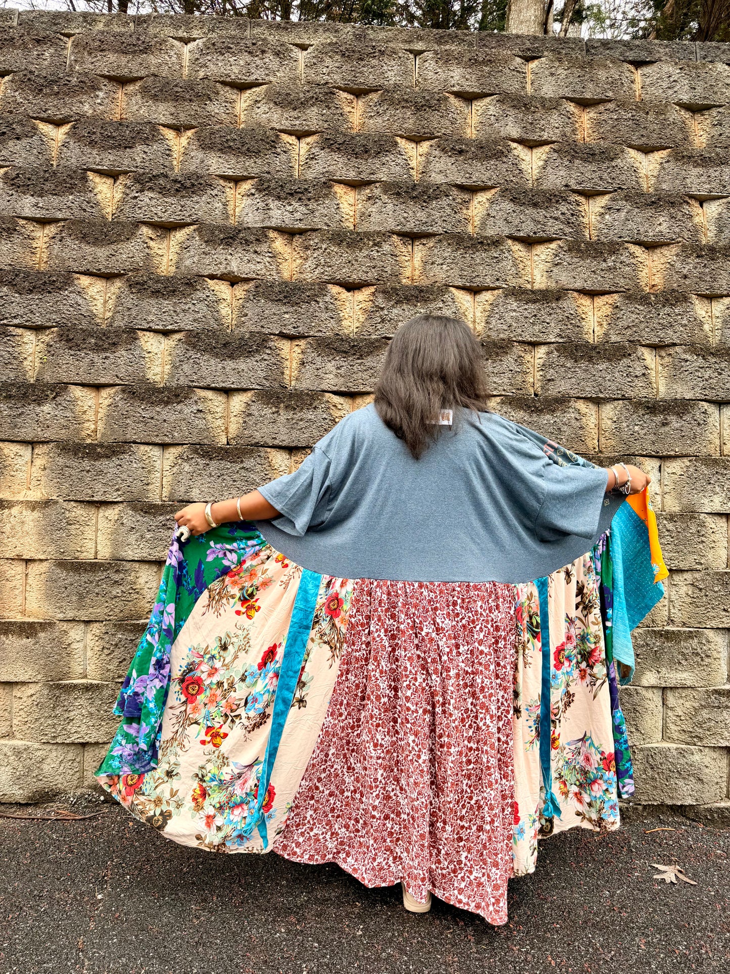 Large-4XL Stevie Nicks Maxi Tee Duster