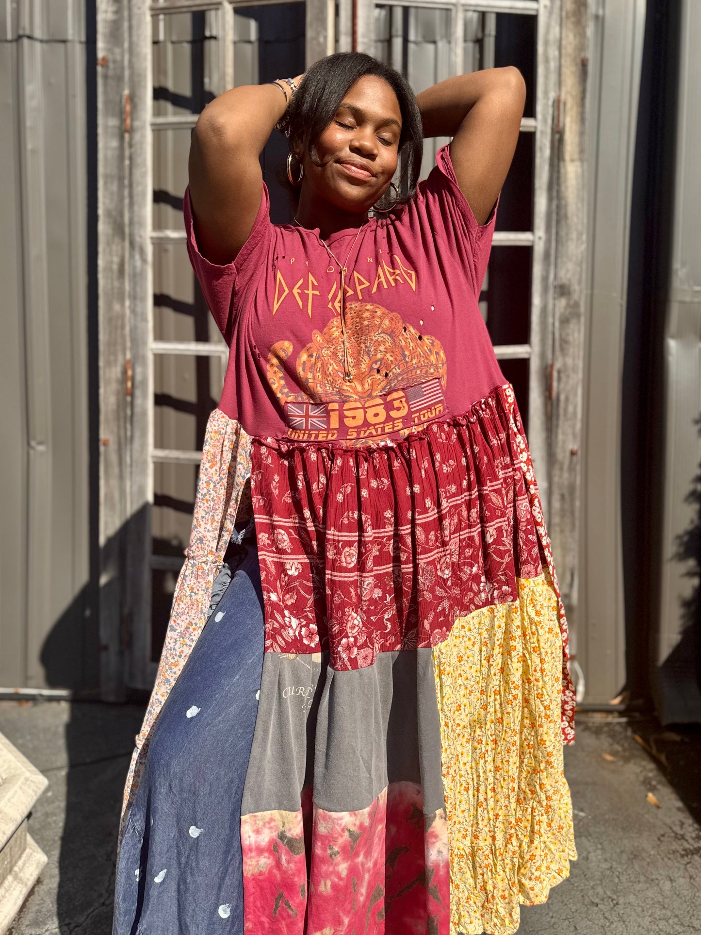 Large-1XL Def Leppard Maxi Tee