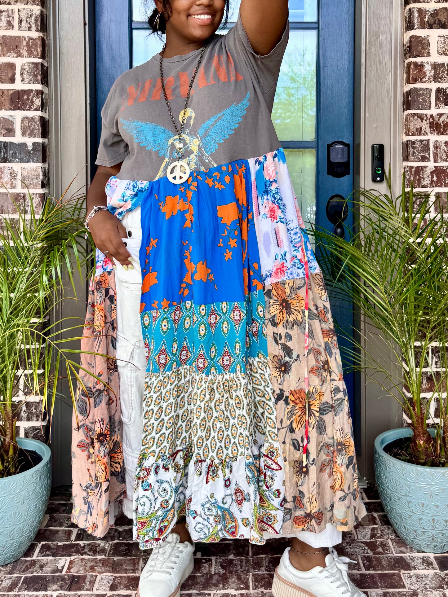 Small-Extra Large Nirvana Maxi Tee