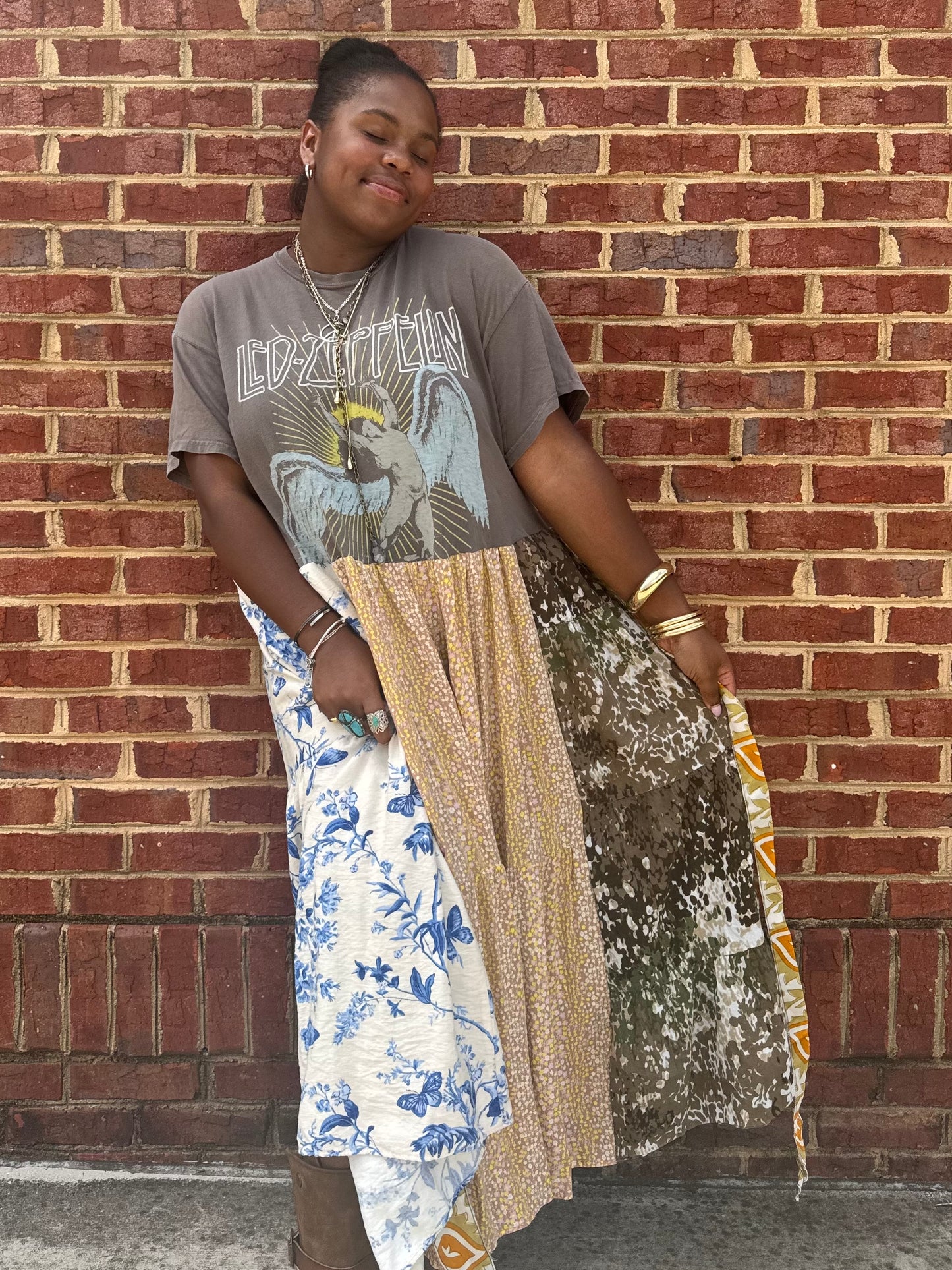 Extra Small-Extra Large Led Zeppelin Maxi Dress