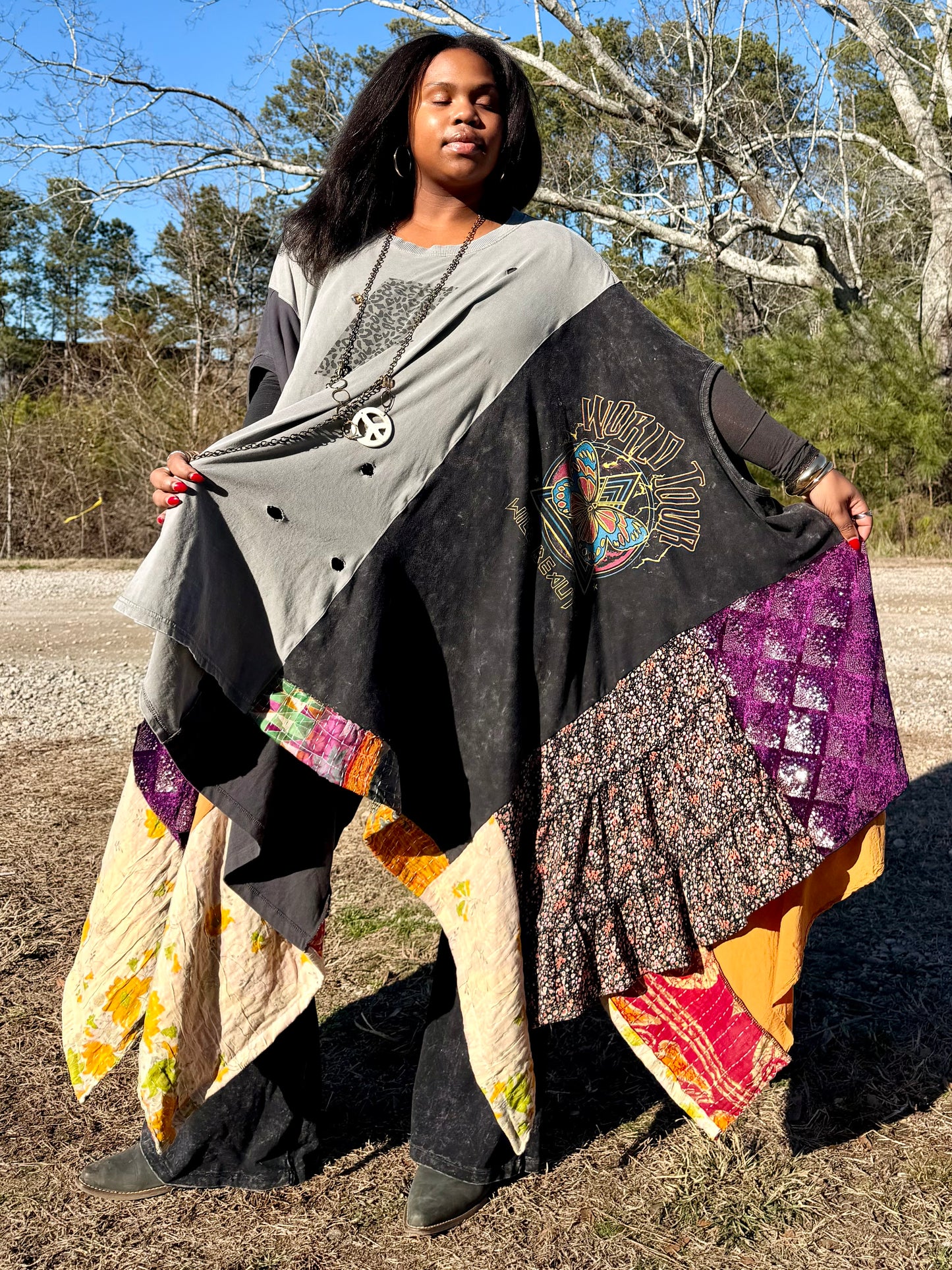 Extra Large-5XL Rolling Stones/ World Tour/ Lightening Bolt Trio Tee