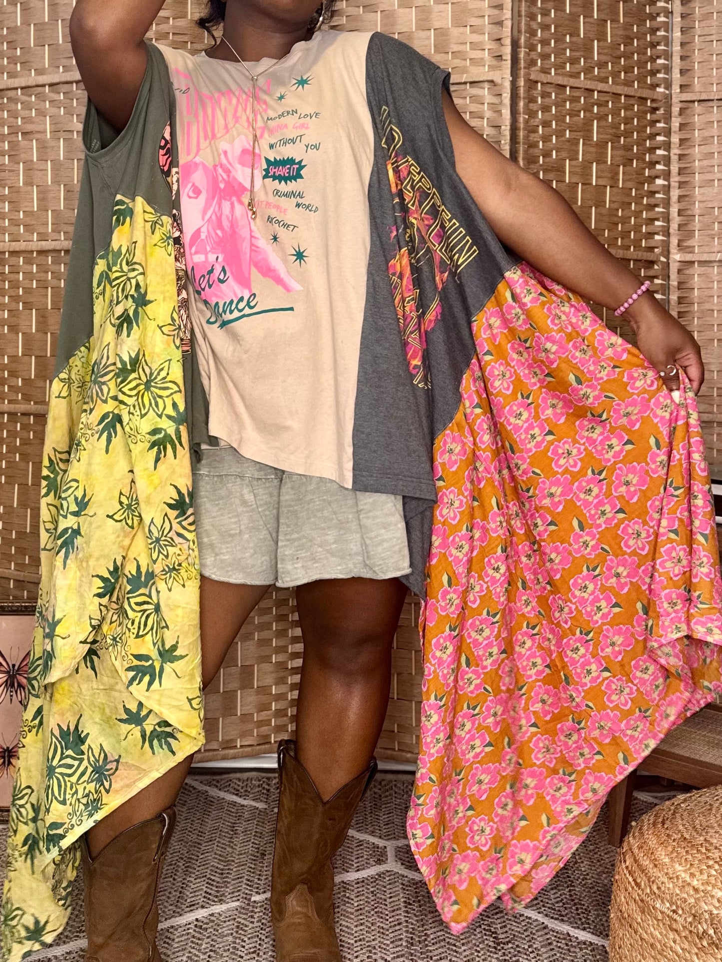 Small-2XL Bowie/Led Zeppelin/Melanie Martinez Trio Tee