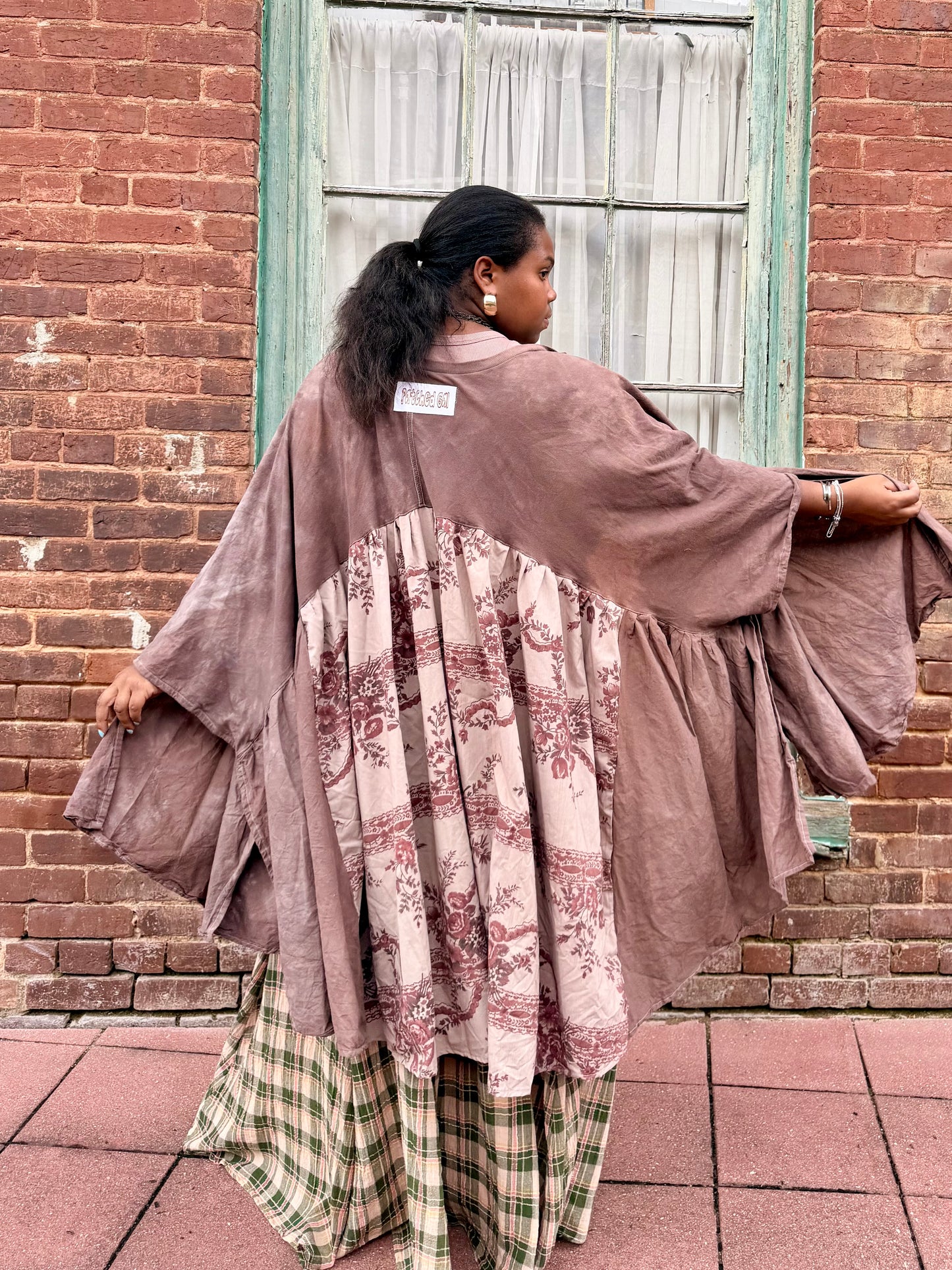Small-3XL Faded Brown Duster