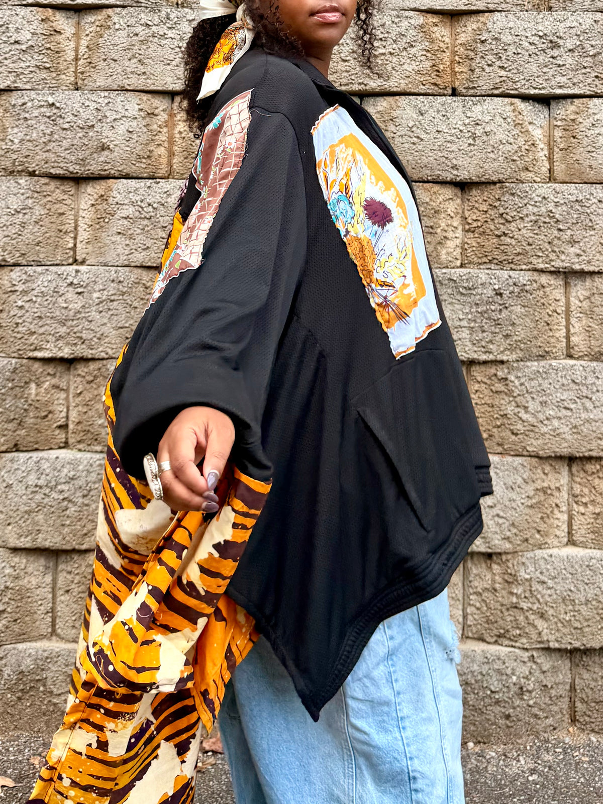 Extra Large-5XL Patchwork Luxury Jacket