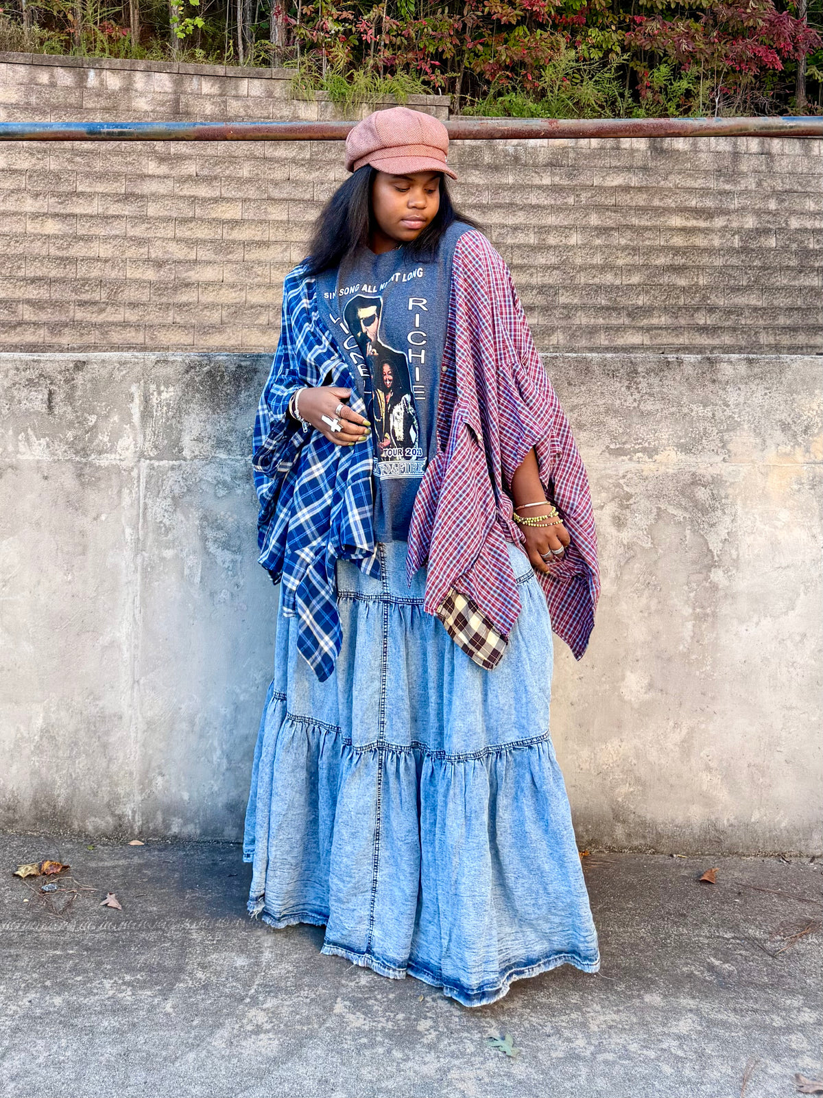 Extra Small-2XL Lionel Richie Poncho Tee