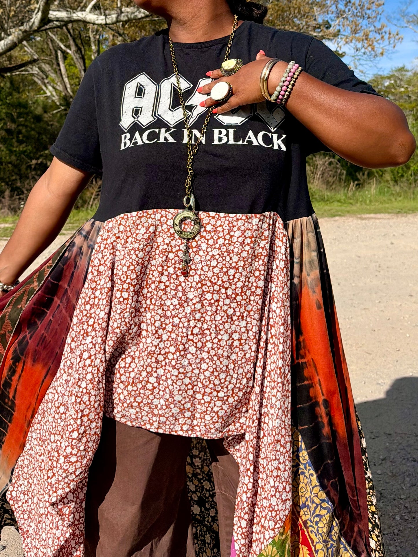 XXS- Extra Large ACDC Maxi Tee