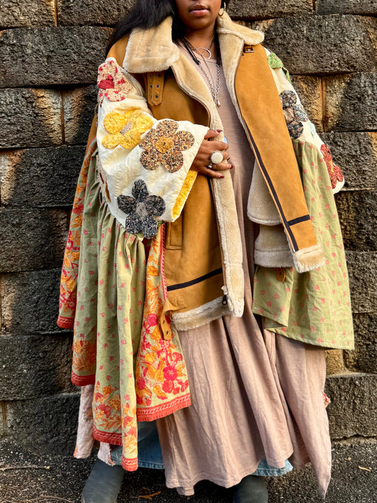 1XL- 5XL Quilted Coat