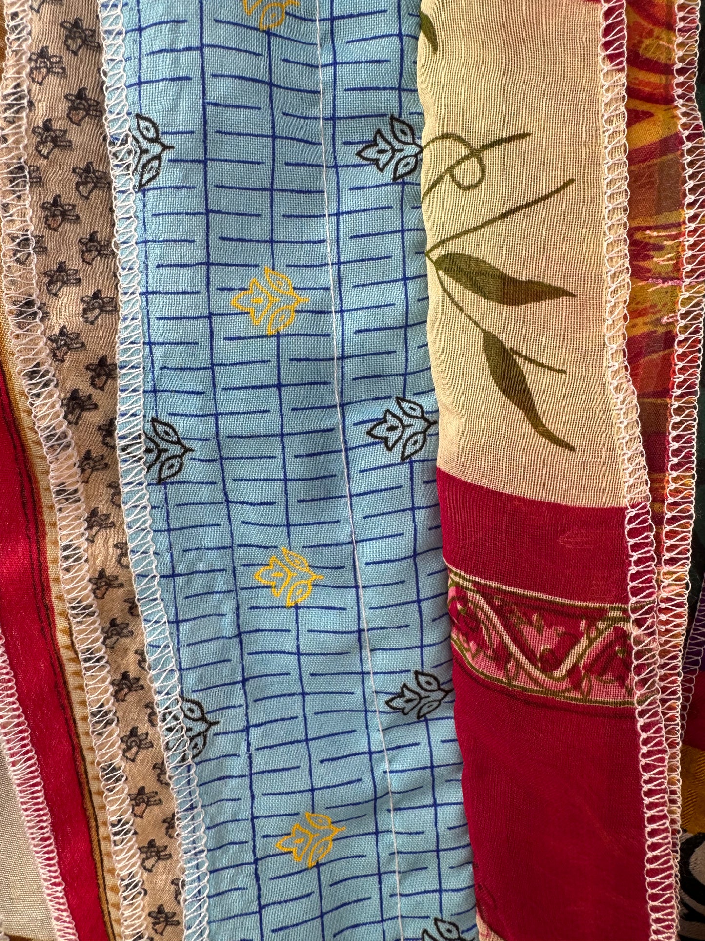 Patchwork Sari Scarf