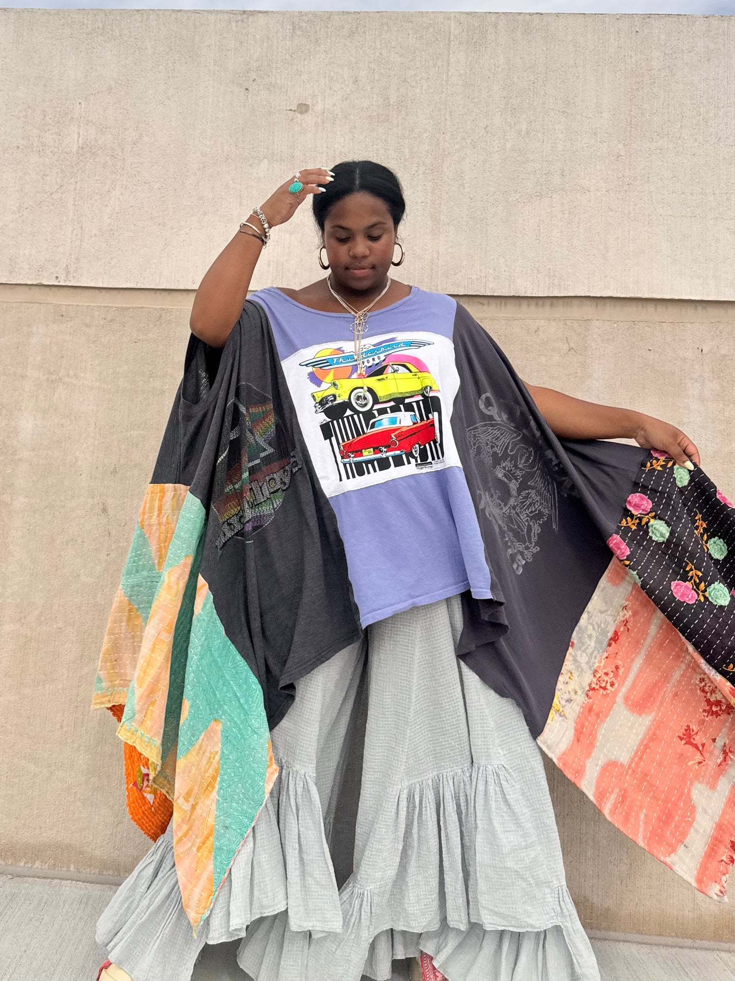 Medium-3XL Thunderbird/Queen/Pink Floyd Trio Tee