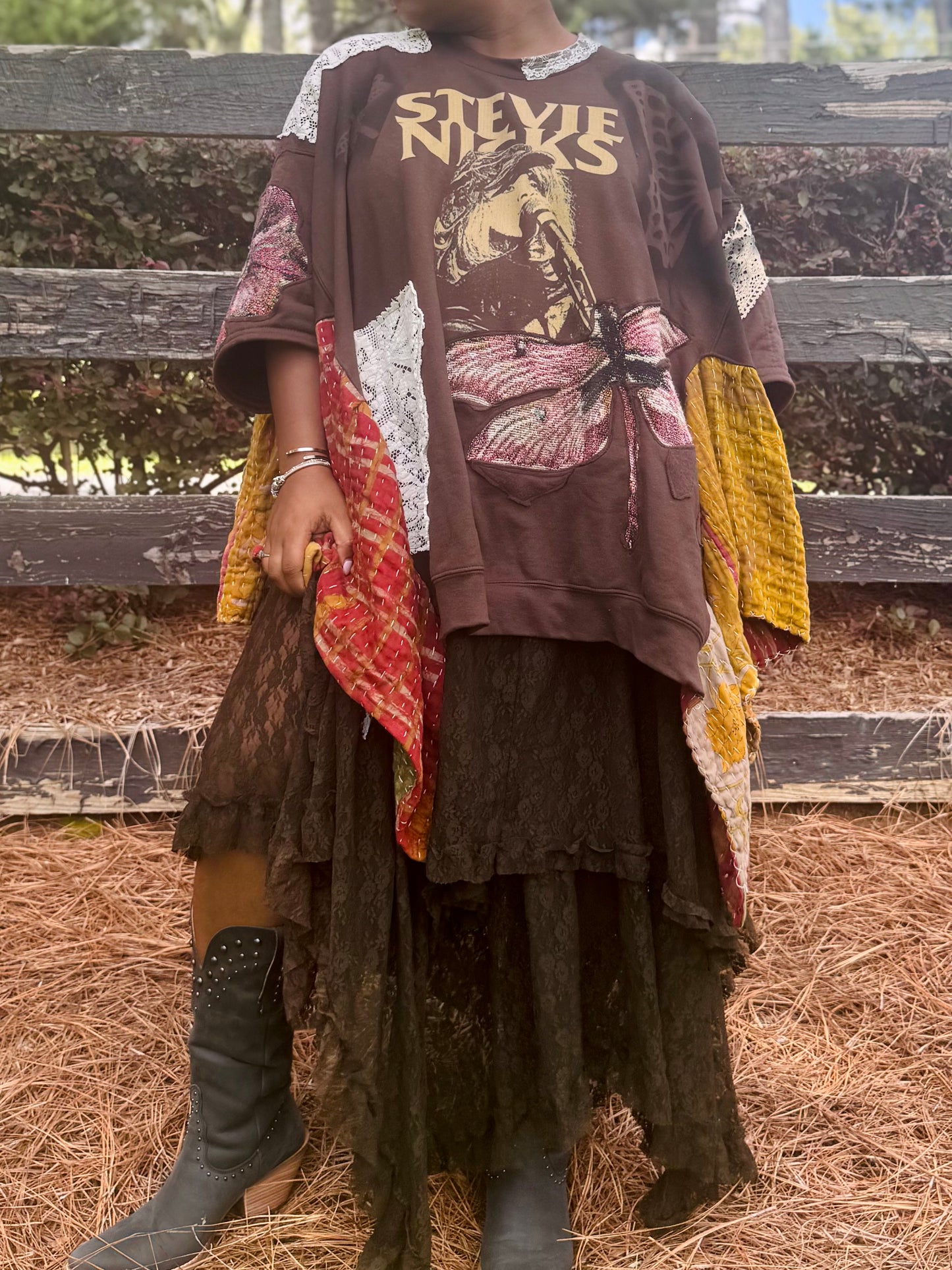 Medium-5XL Stevie Nicks Luxury Crewneck