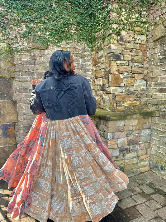 Small-2XL Upcycled Bow Duster