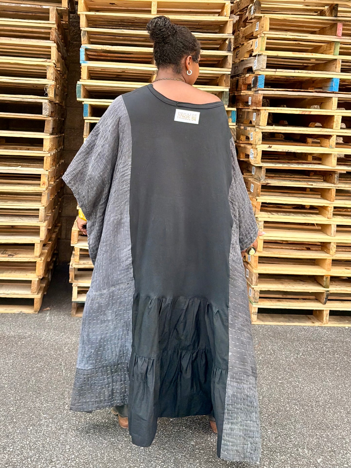 Extra Large-4XL Sade Kaftan Maxi Dress
