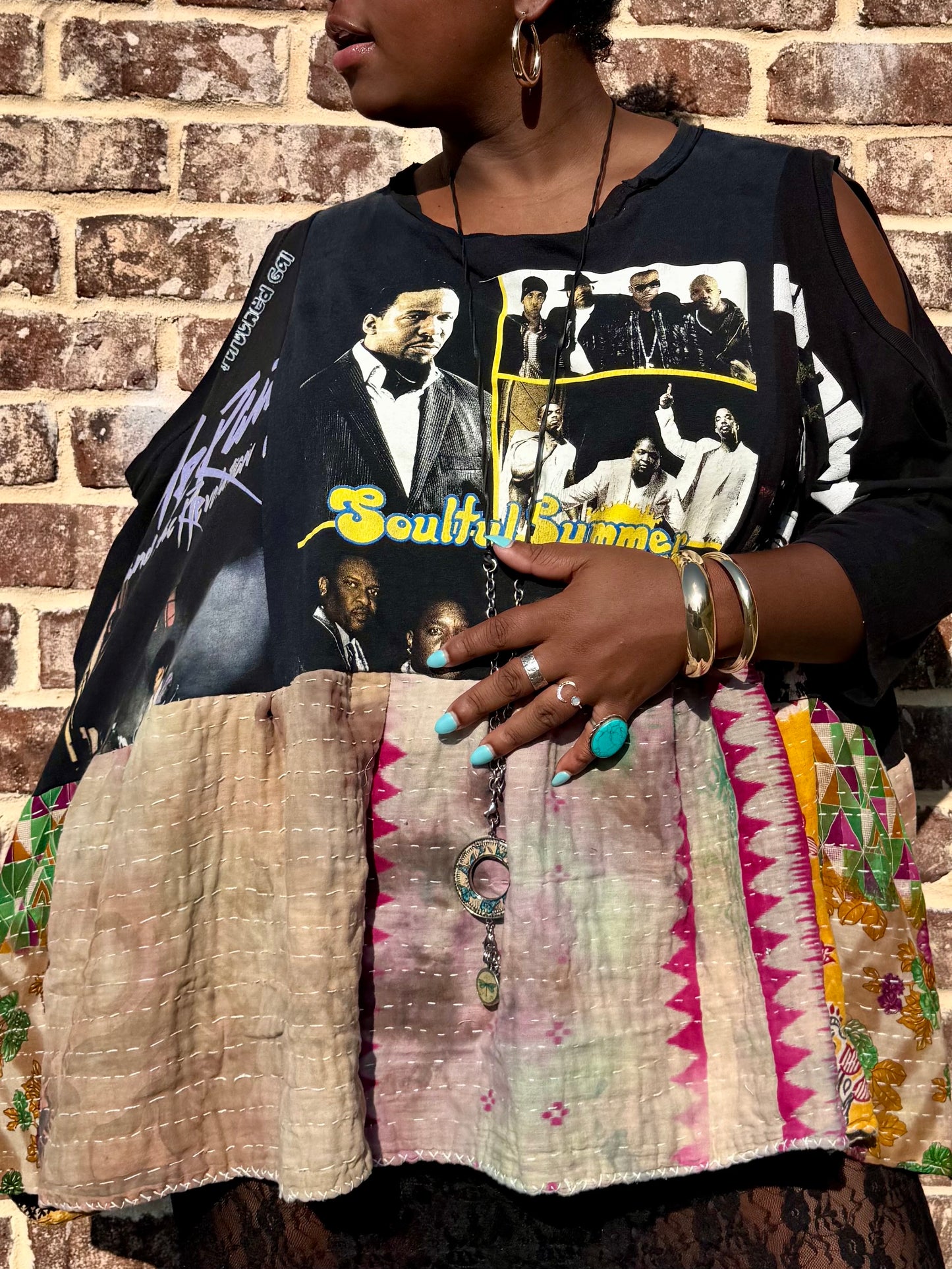 Extra Small-2XL Southern/Jimi Hendrix/Prince Trio Poncho