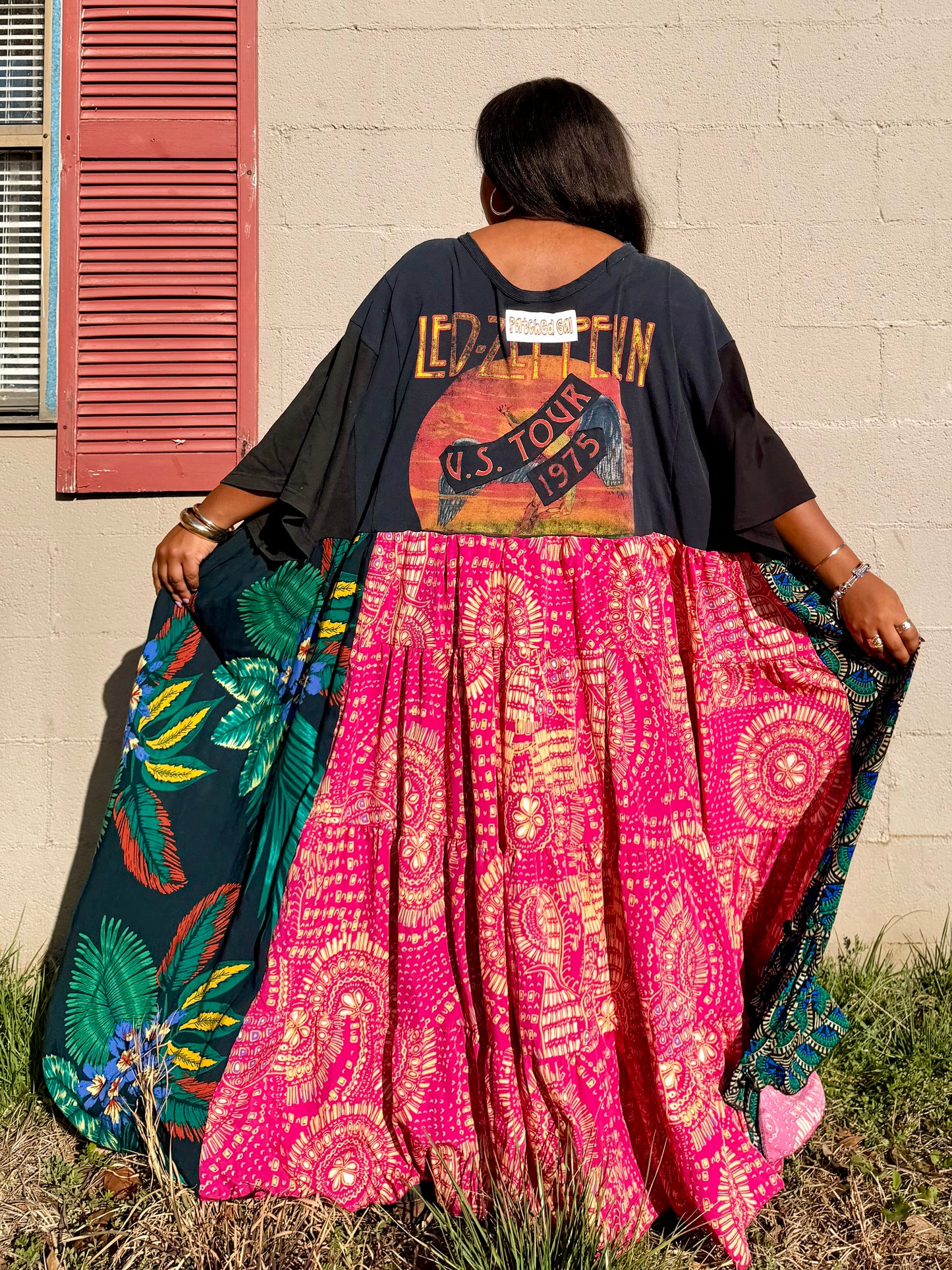 Extra Large-4XL Led Zeppelin High Low Swing Tee