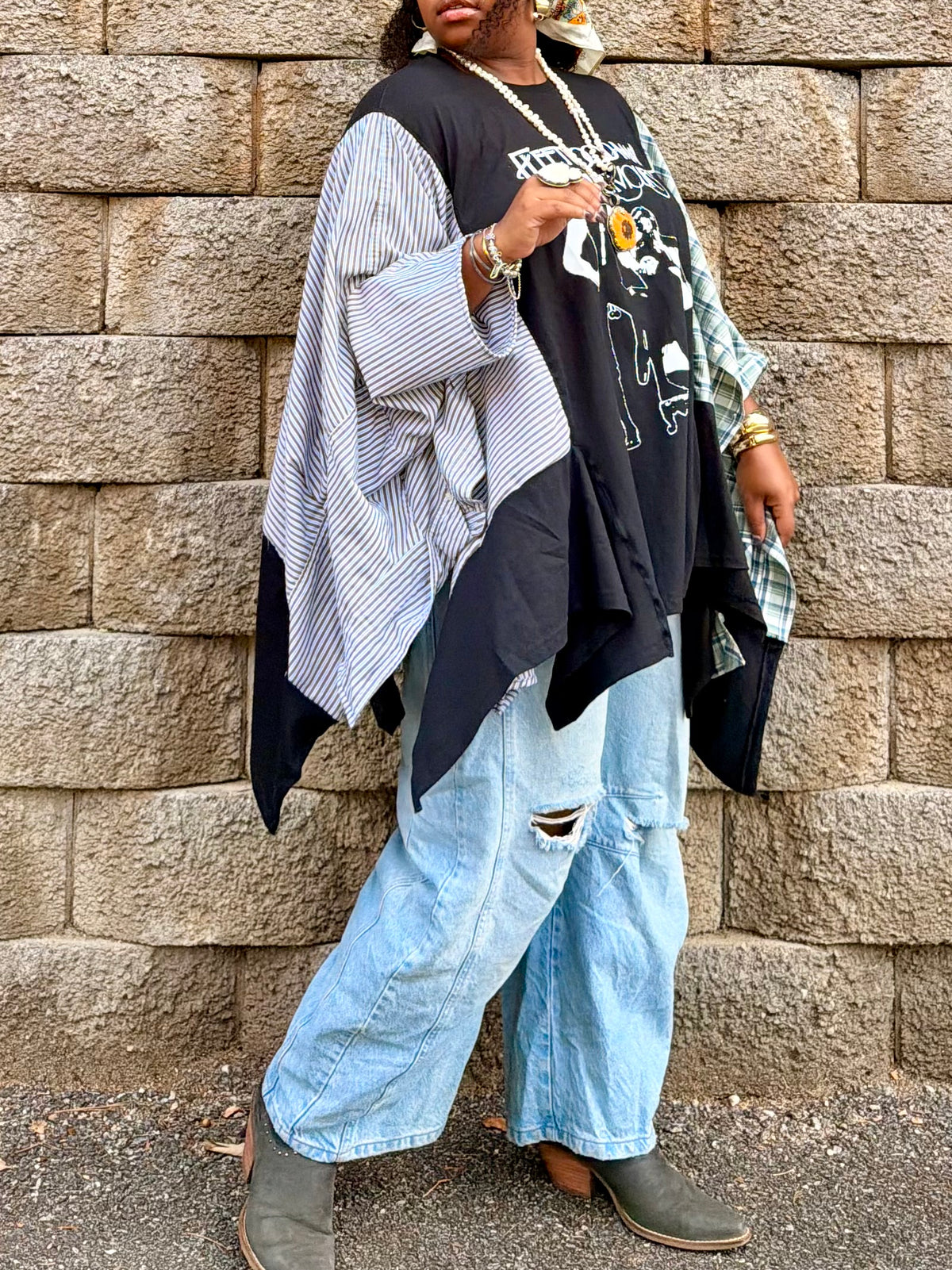 Large- 4XL Fleetwood Mac Poncho Tee