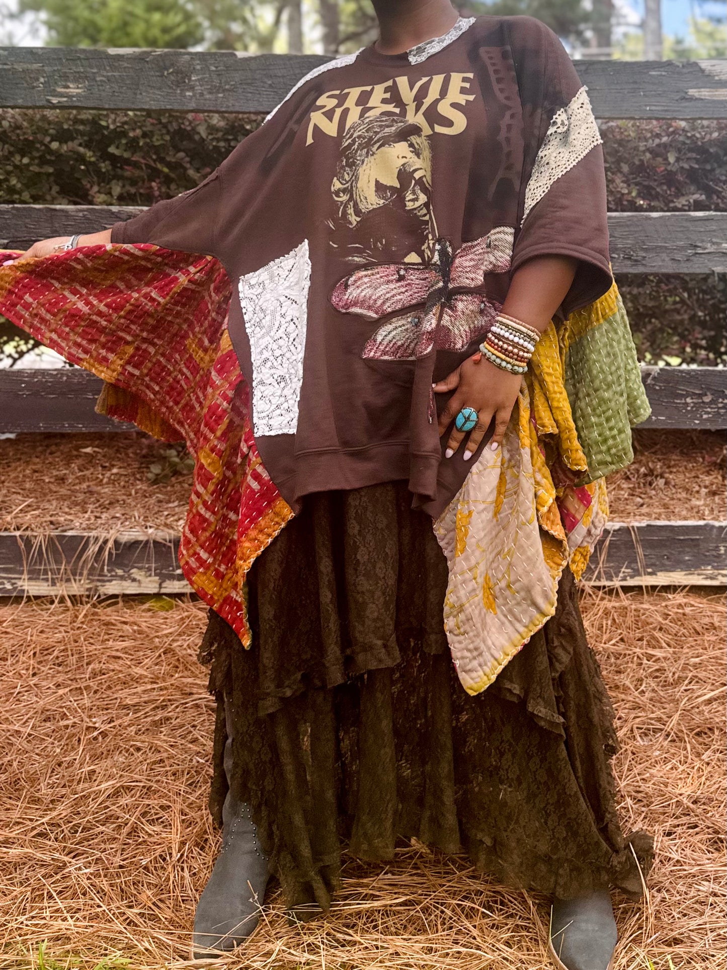 Medium-5XL Stevie Nicks Luxury Crewneck