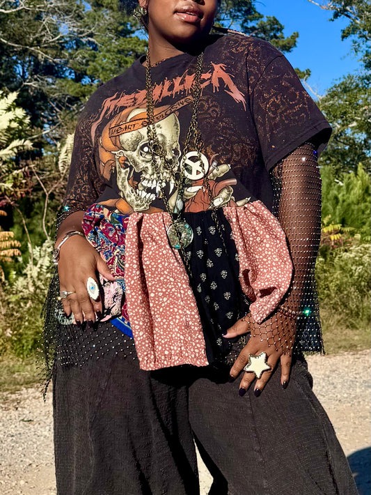 XXS- Large Metallica Midi Tee