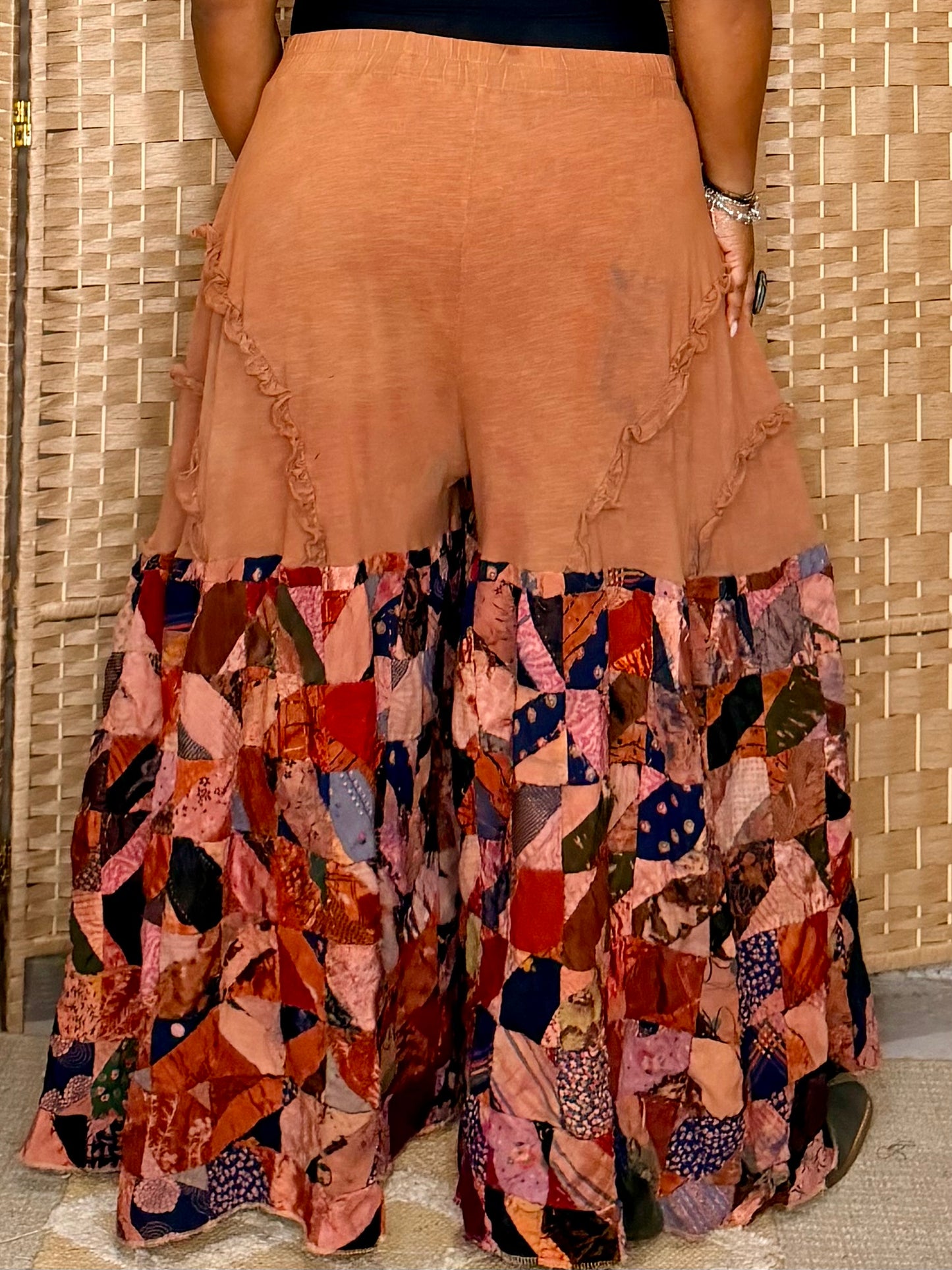 Large-Extra Large Quilted Luxury Sweatpants